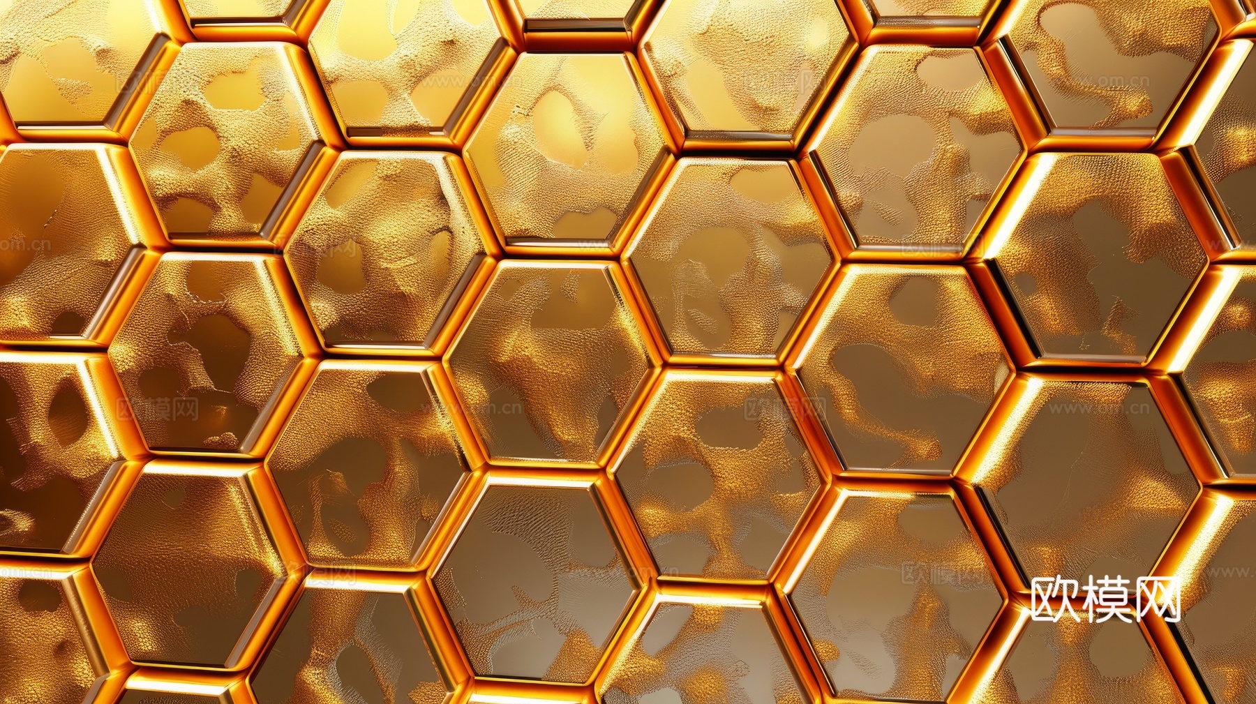 金属金箔黄金涂抹下载（渲染图3）