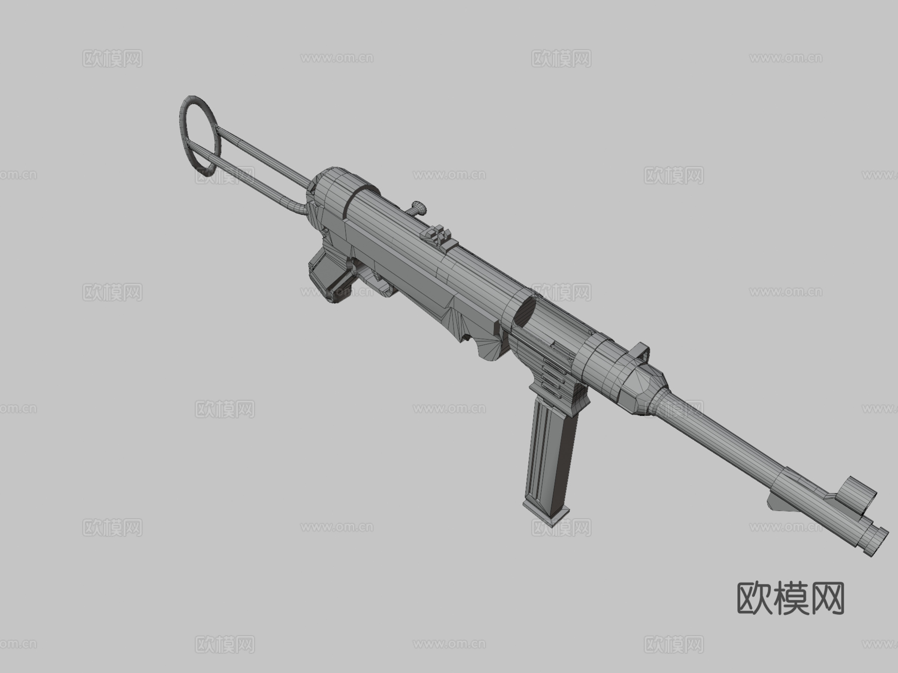 MaschinenPistole 403d模型