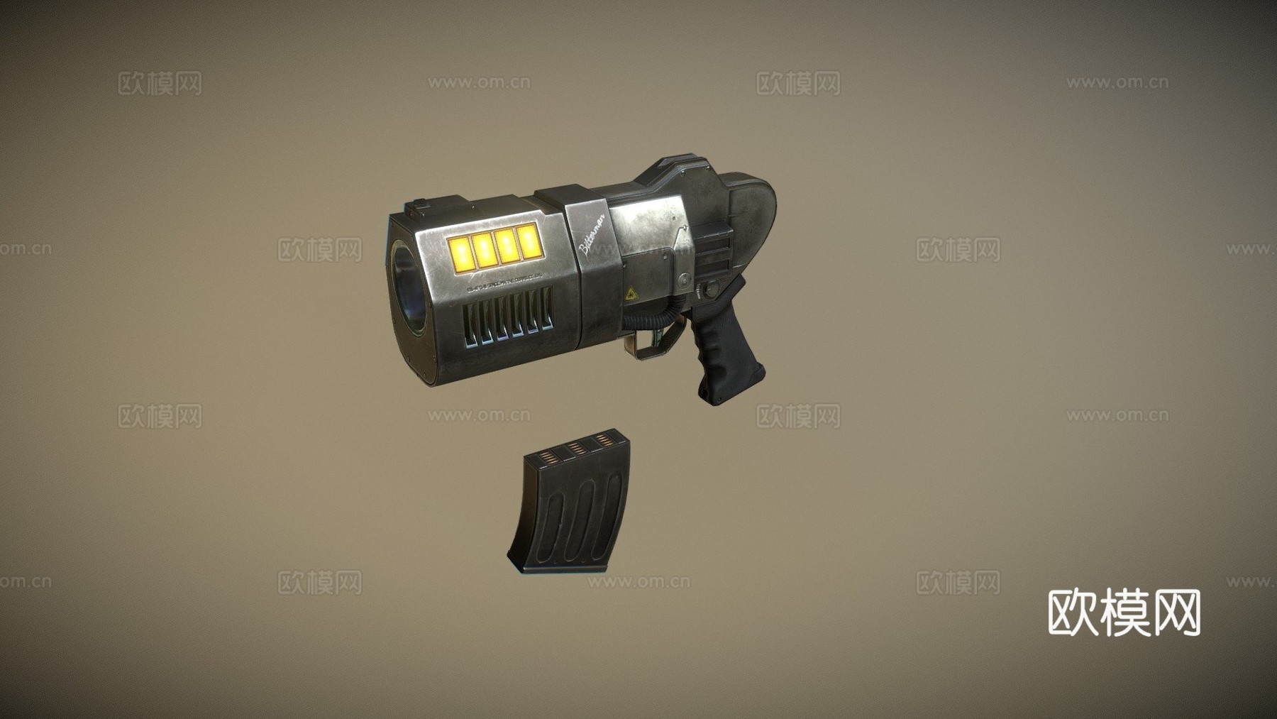 Quake II Blaster3d模型