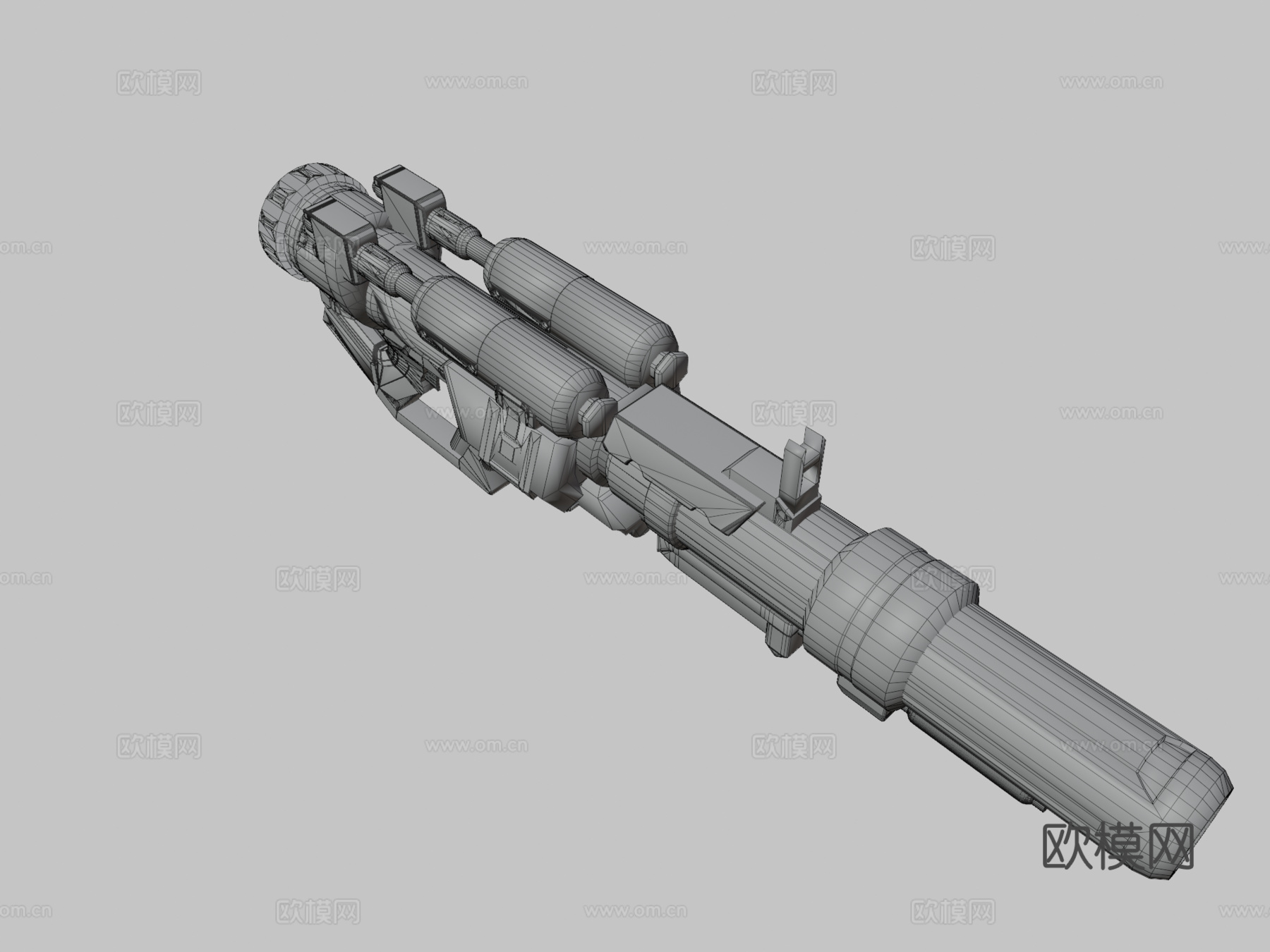 宙斯炮3d模型