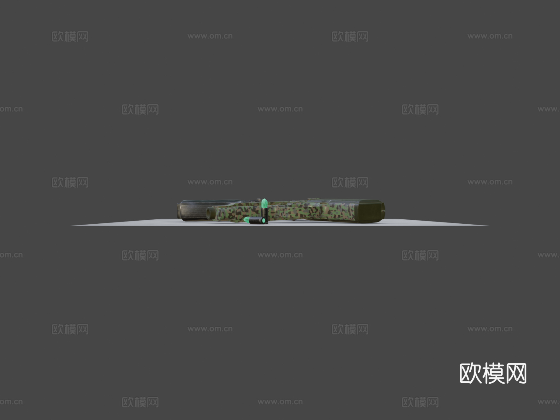贝雷塔手枪（三种皮肤）3d模型