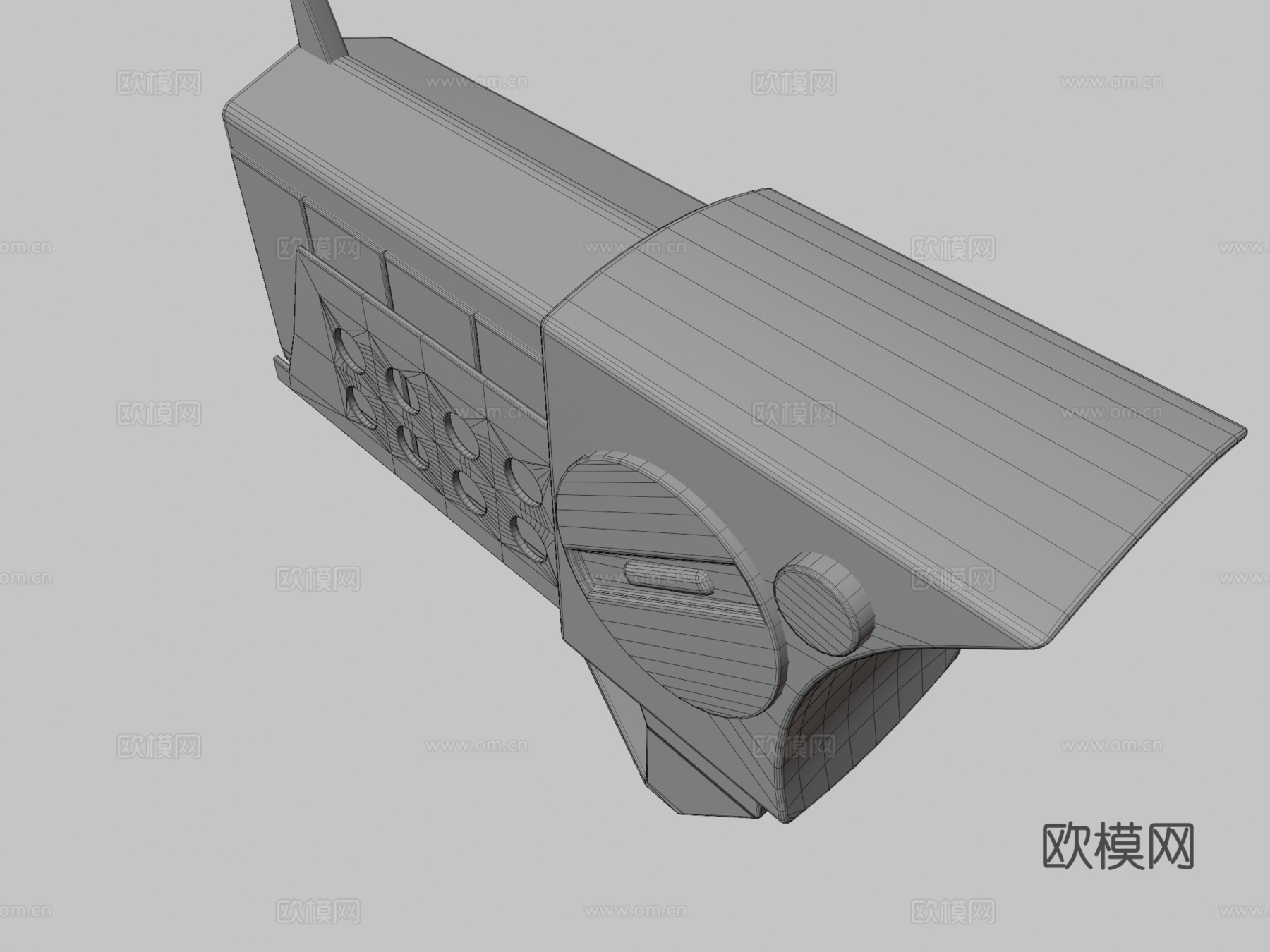 夏日之枪（瑞克与莫蒂）3d模型