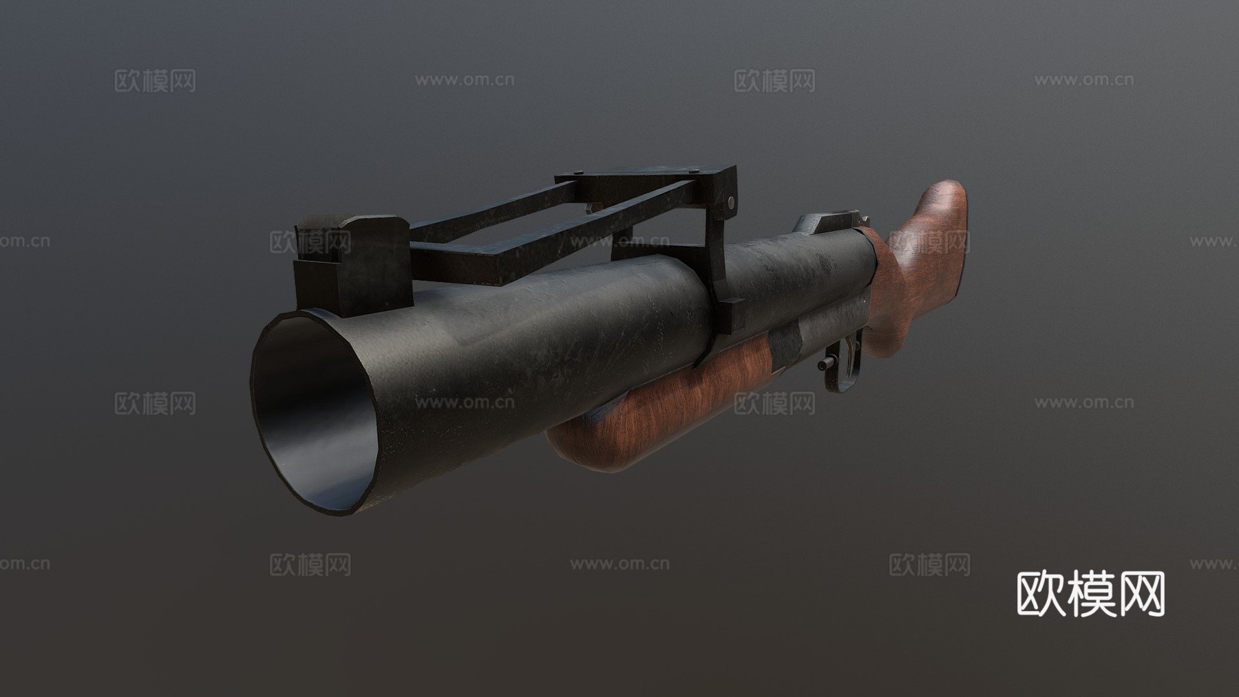 M79榴弹发射器3d模型