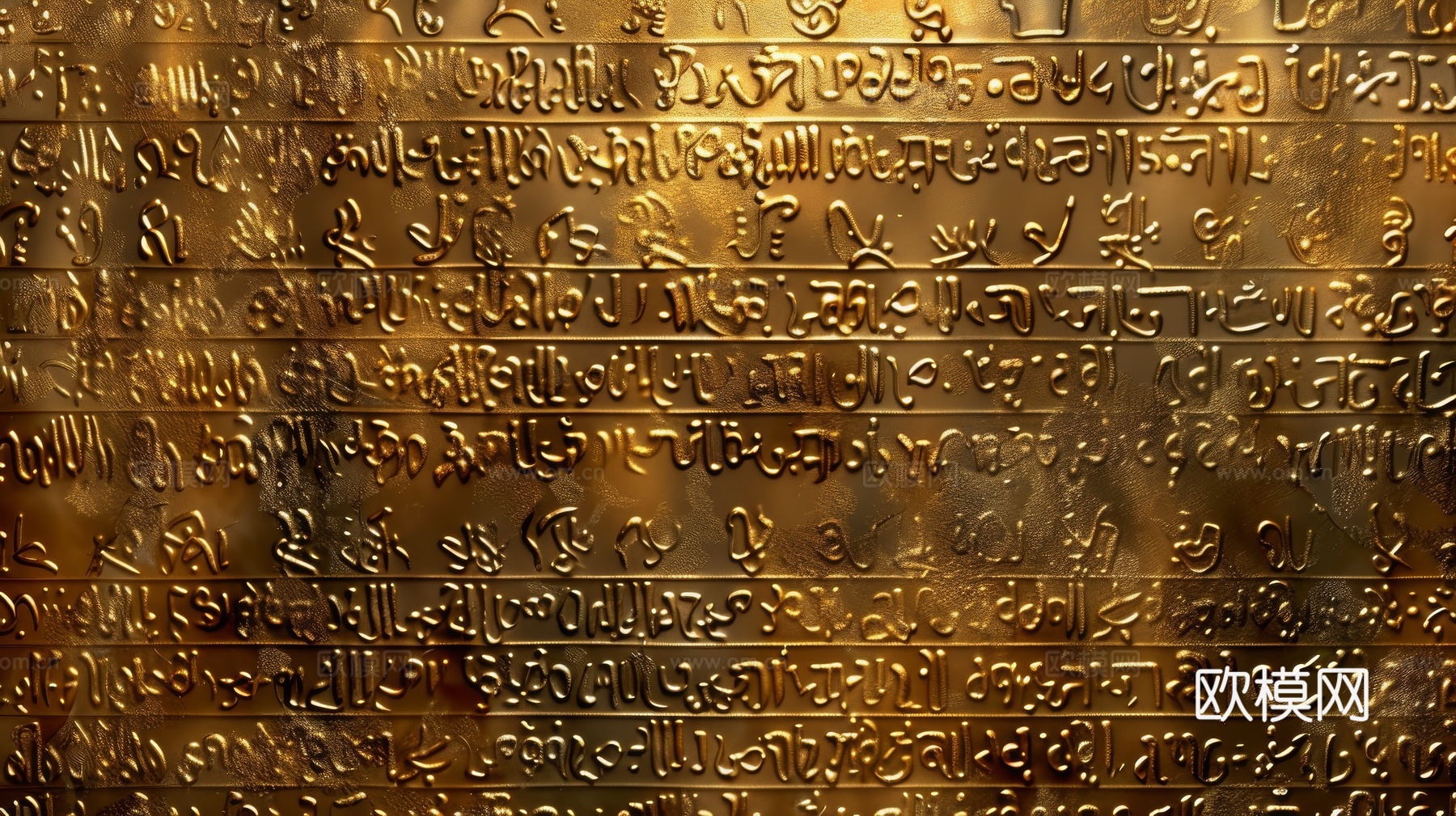 金属金箔黄金涂抹下载（渲染图6）