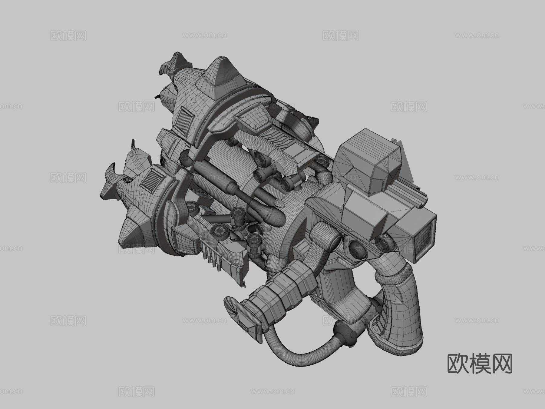 武器 棘轮与克兰克3d模型