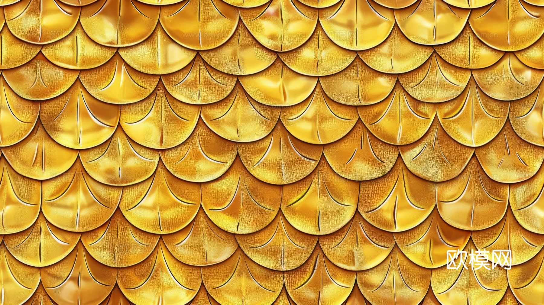 金属金箔黄金涂抹下载（渲染图4）
