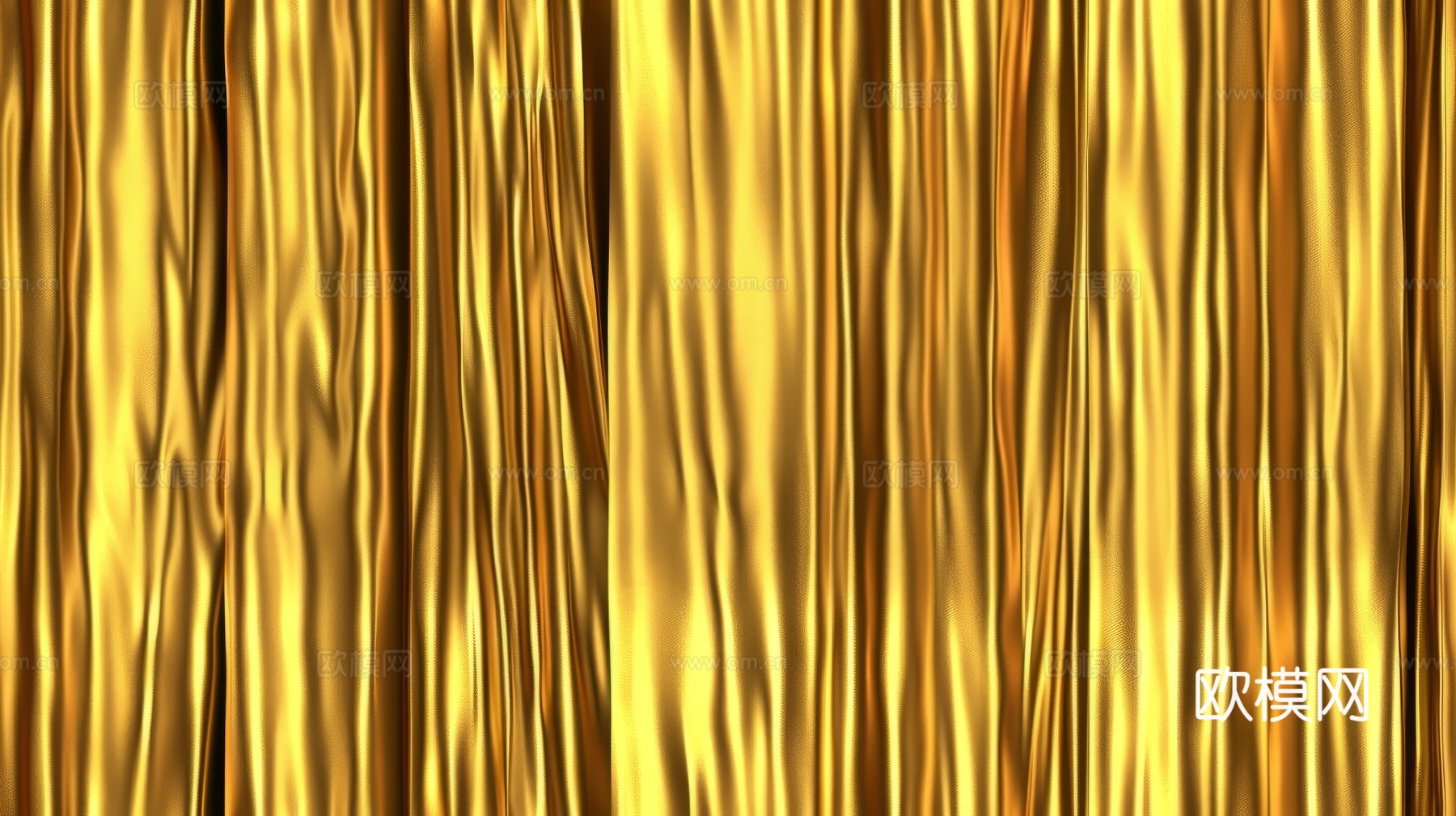 金属金箔黄金涂抹下载（渲染图2）