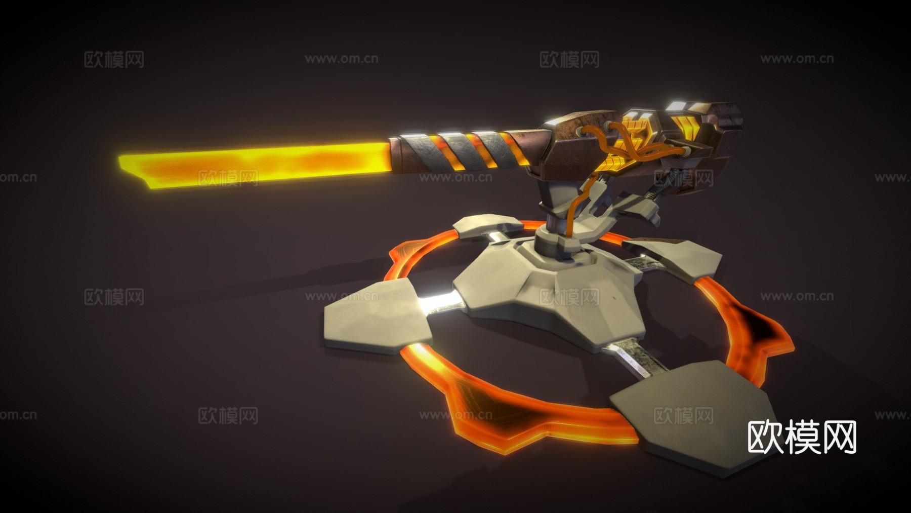 V2701-炮塔[2018春季#ue4jam]3d模型