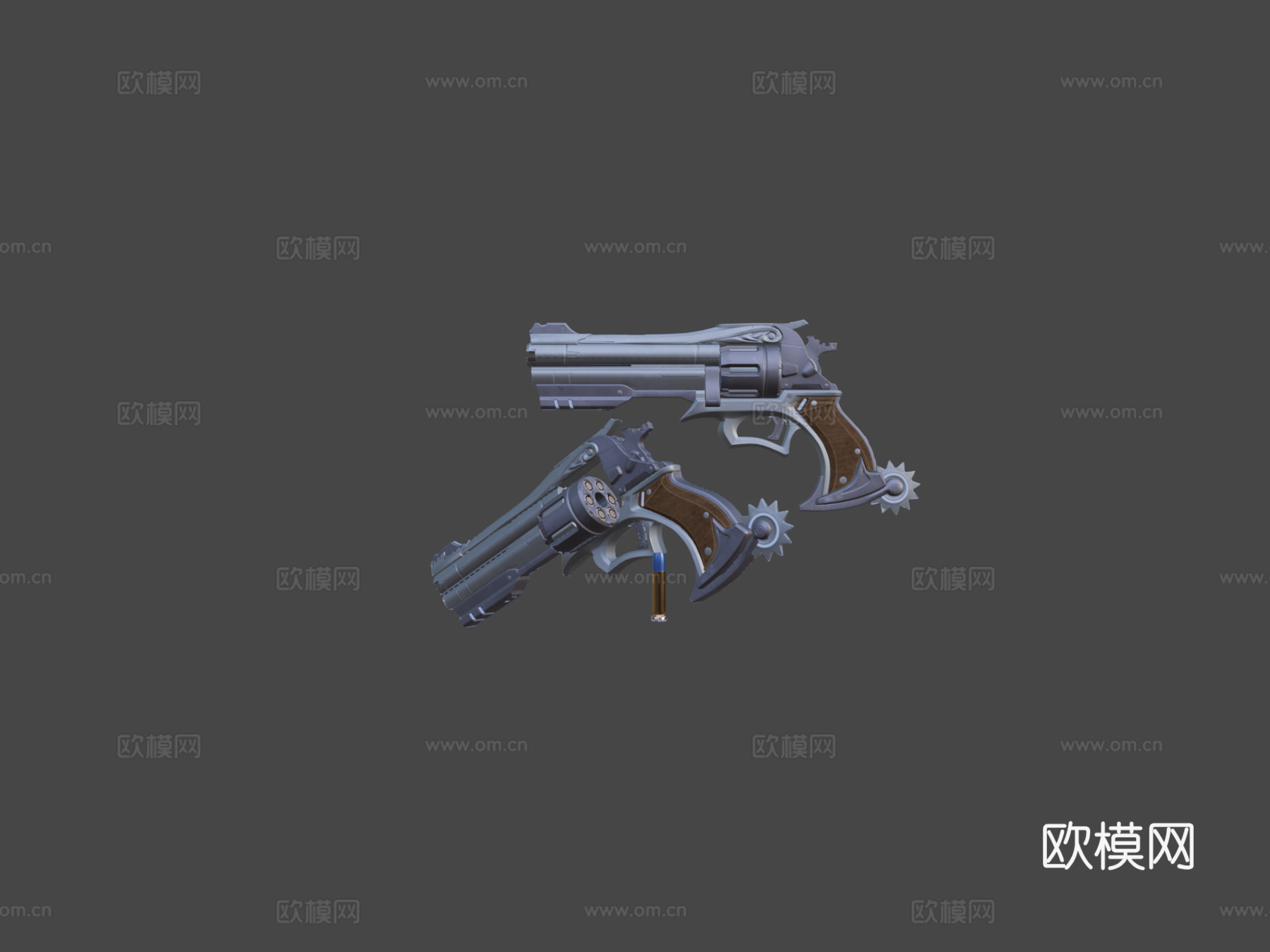 McCree和平使者3d模型