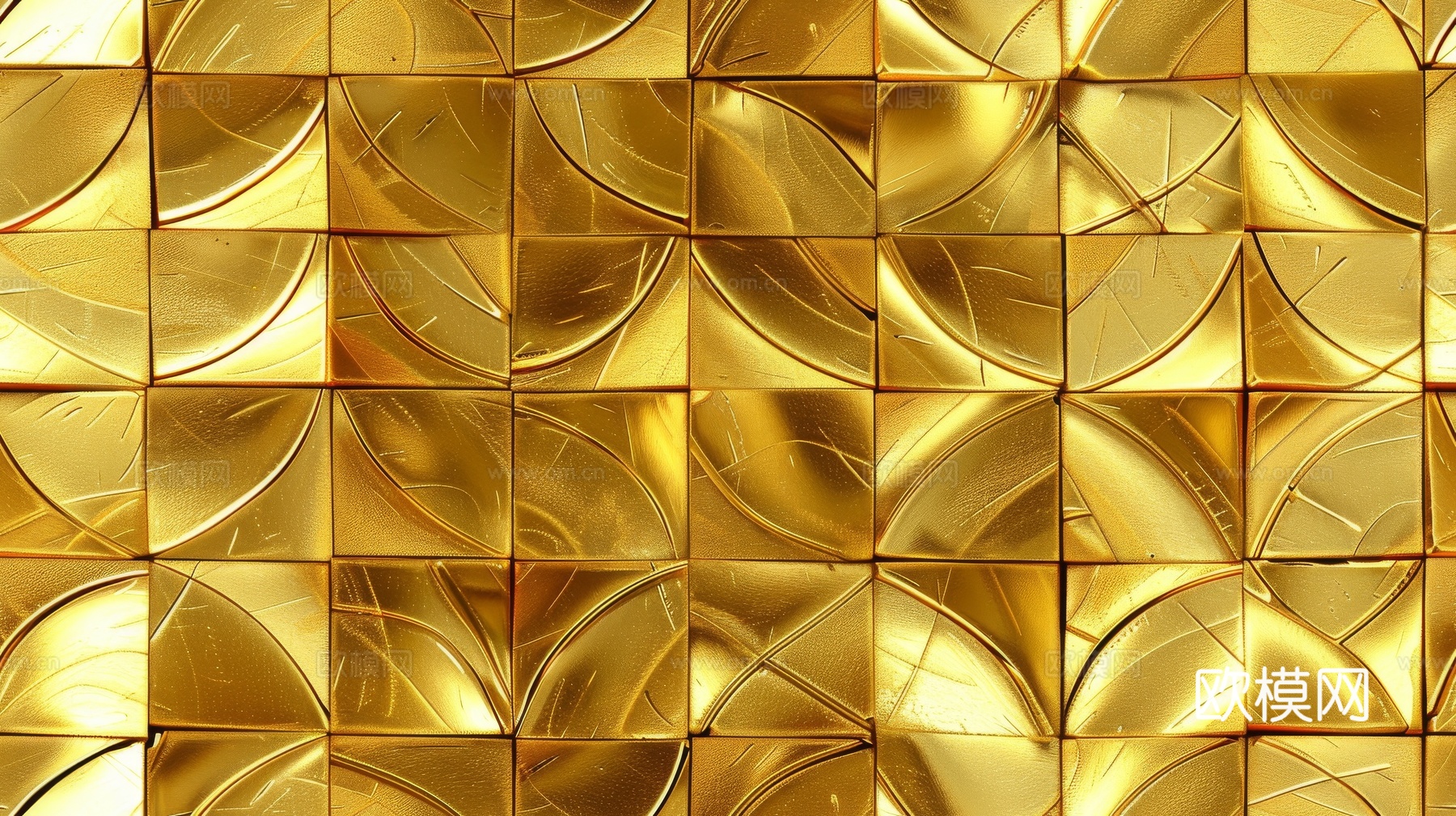 金属金箔黄金涂抹下载（渲染图8）