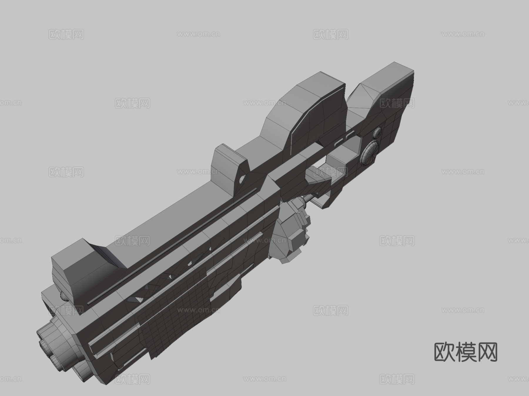 SOLACITO武器3d模型