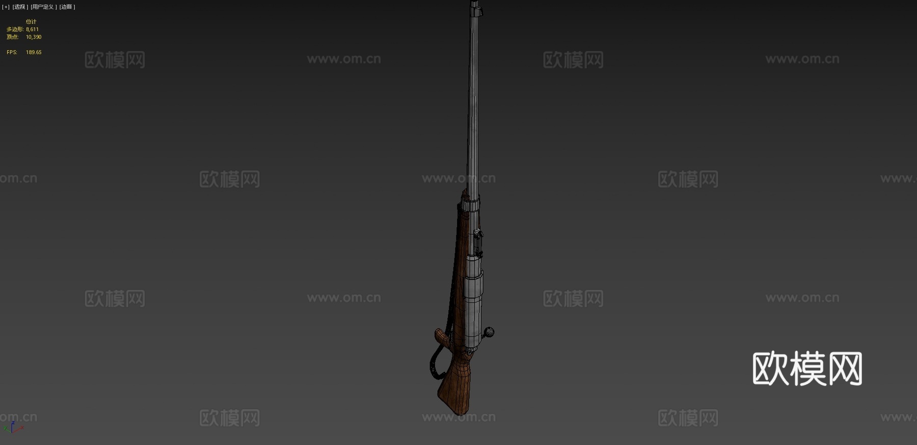 T-Gewehr3d模型