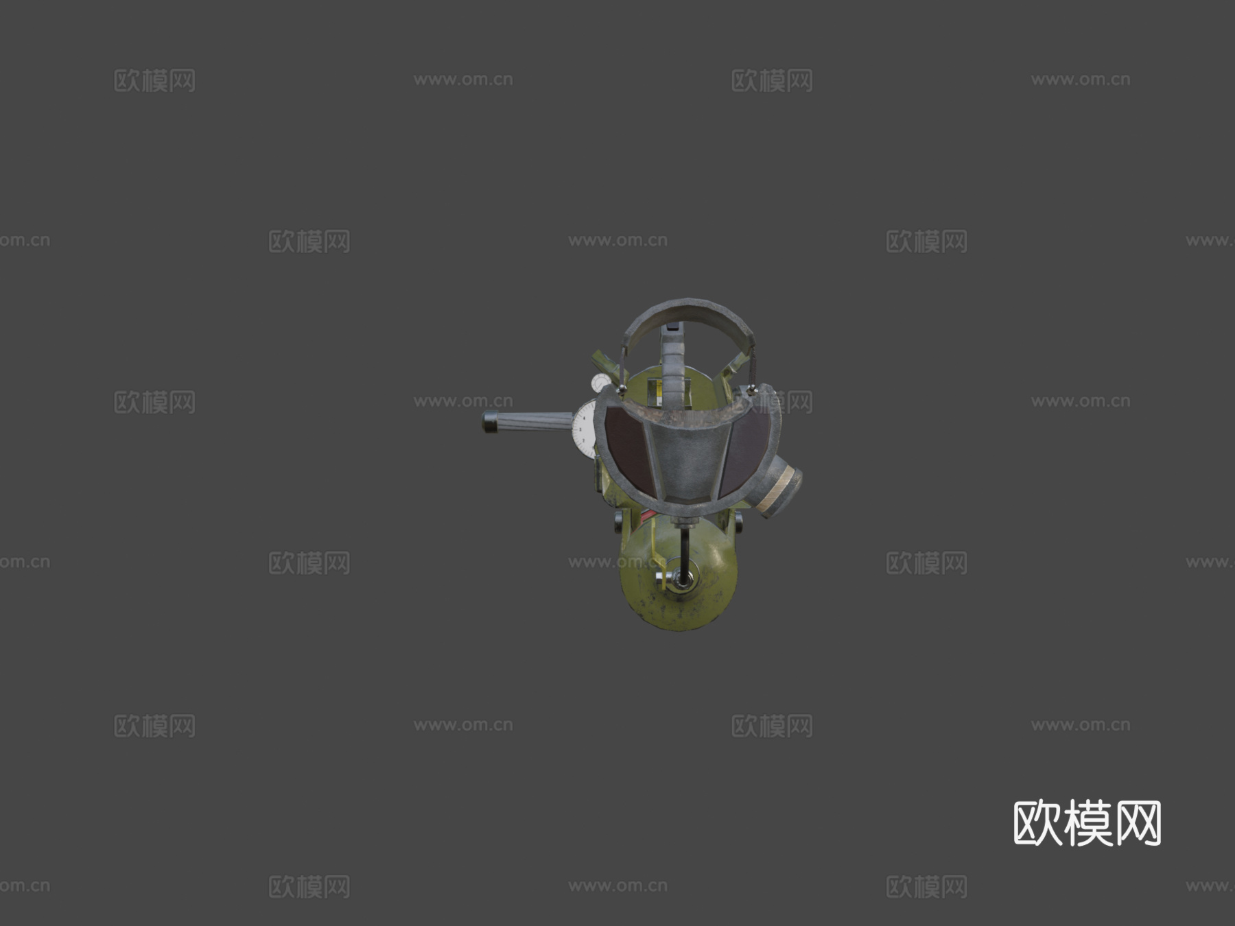火焰喷射器3d模型