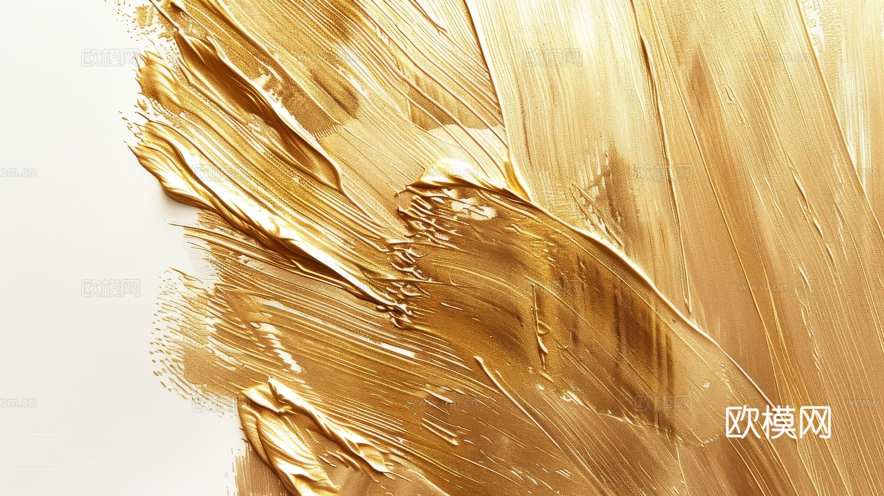 金属金箔黄金涂抹下载（渲染图4）