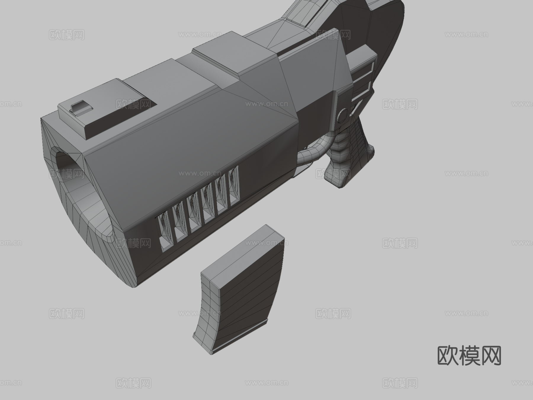 Quake II Blaster3d模型
