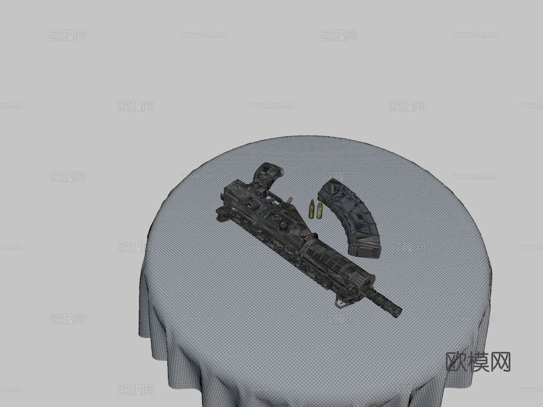 伽利尔王牌3d模型