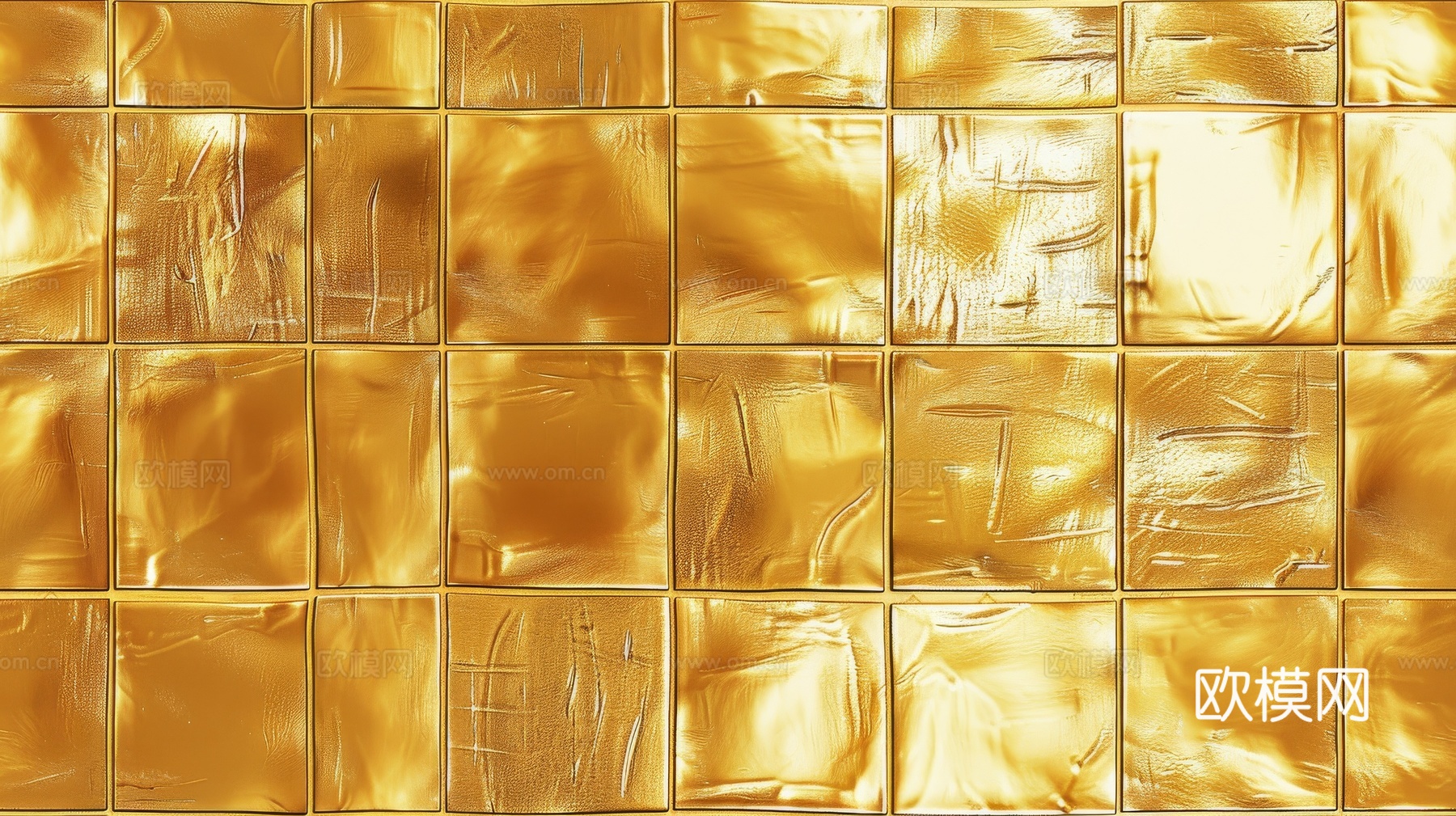 金属金箔黄金涂抹下载（渲染图6）