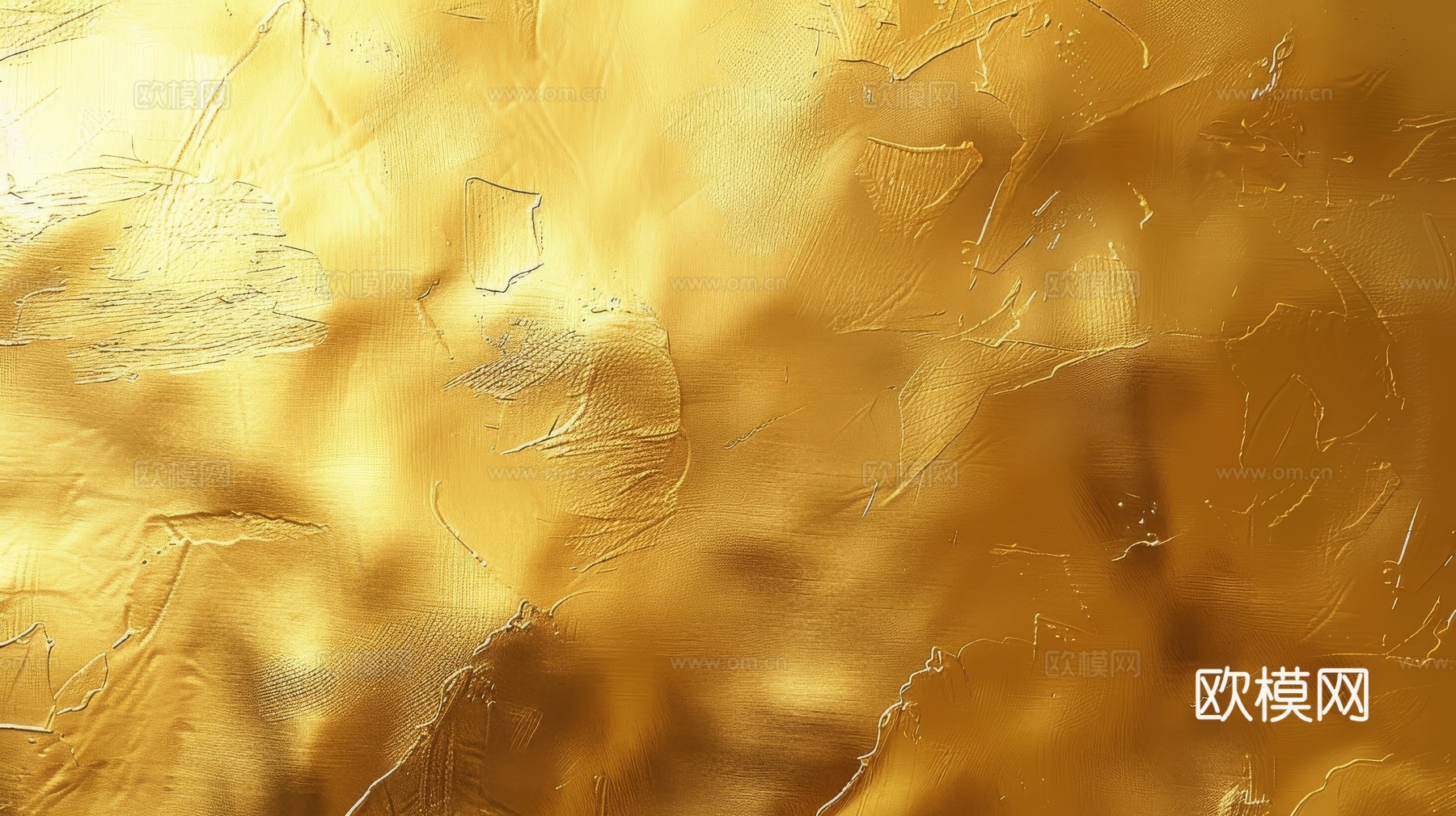 金属金箔黄金涂抹下载（渲染图5）
