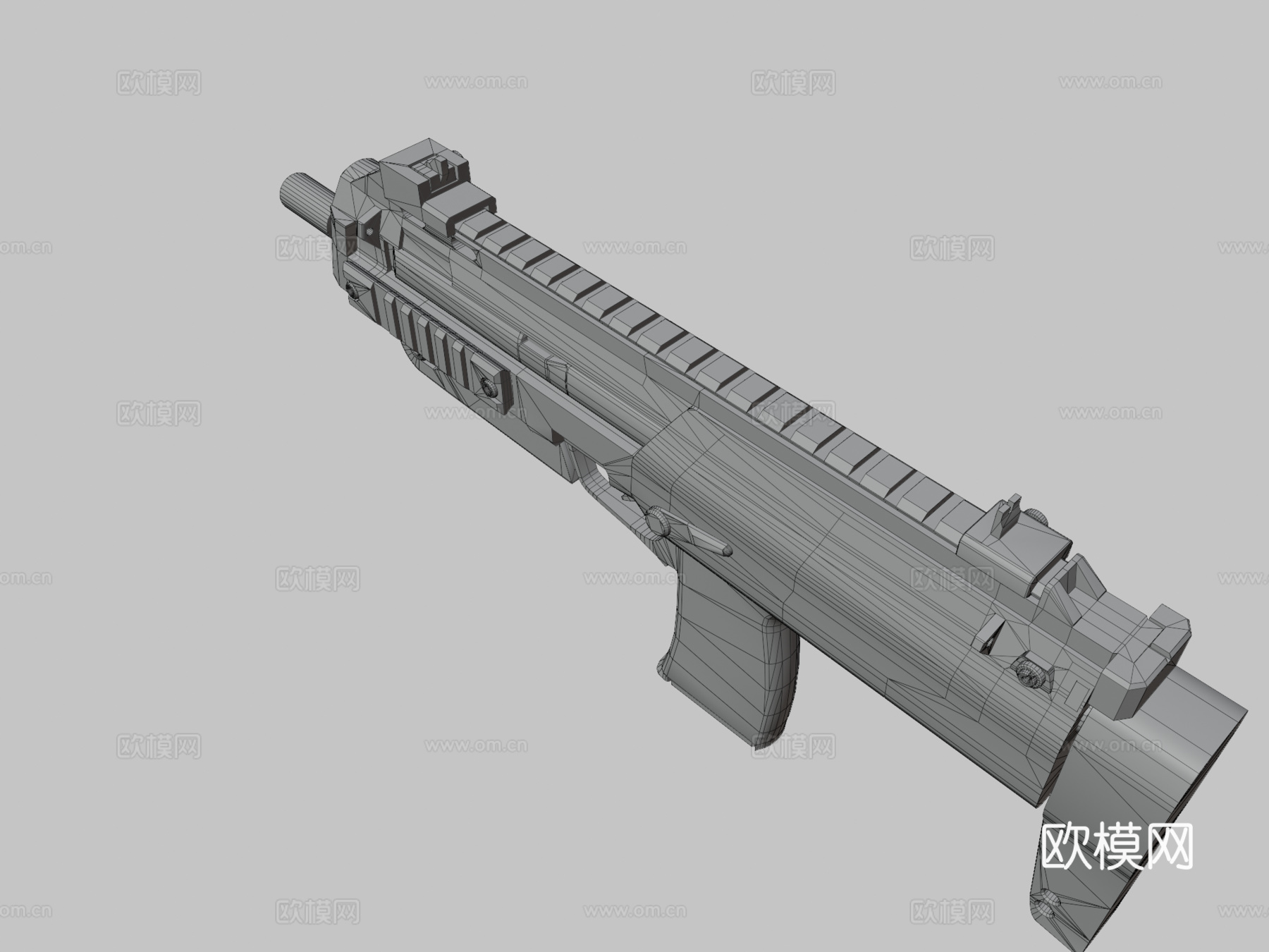 H&amp;K MP73d模型