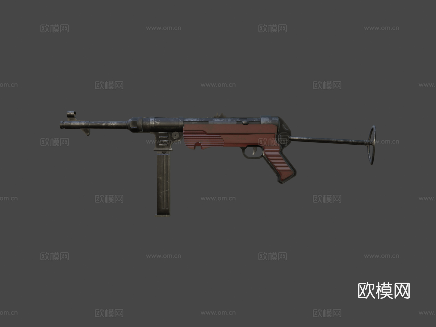 MaschinenPistole 403d模型