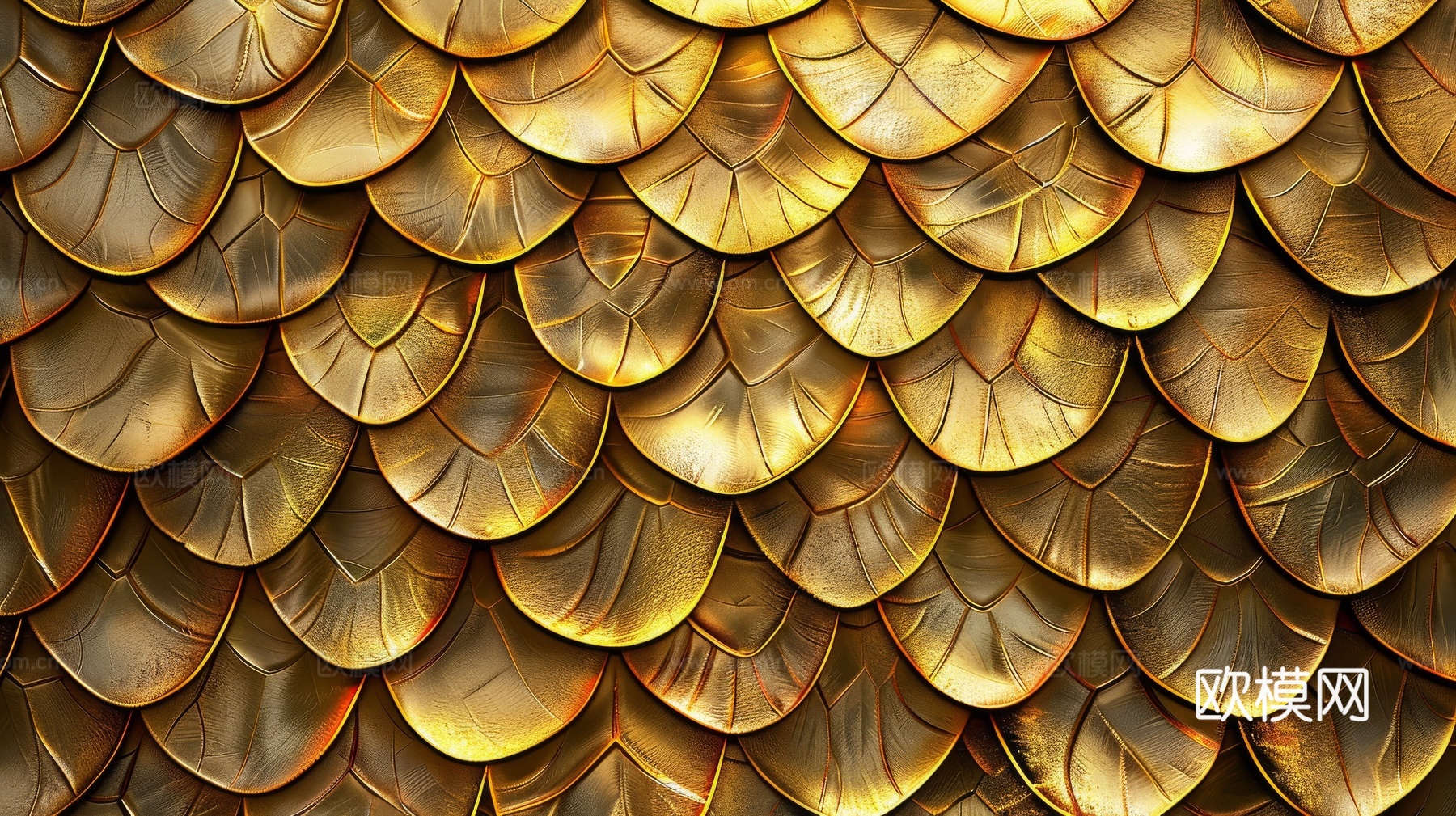 金属金箔黄金涂抹下载（渲染图5）
