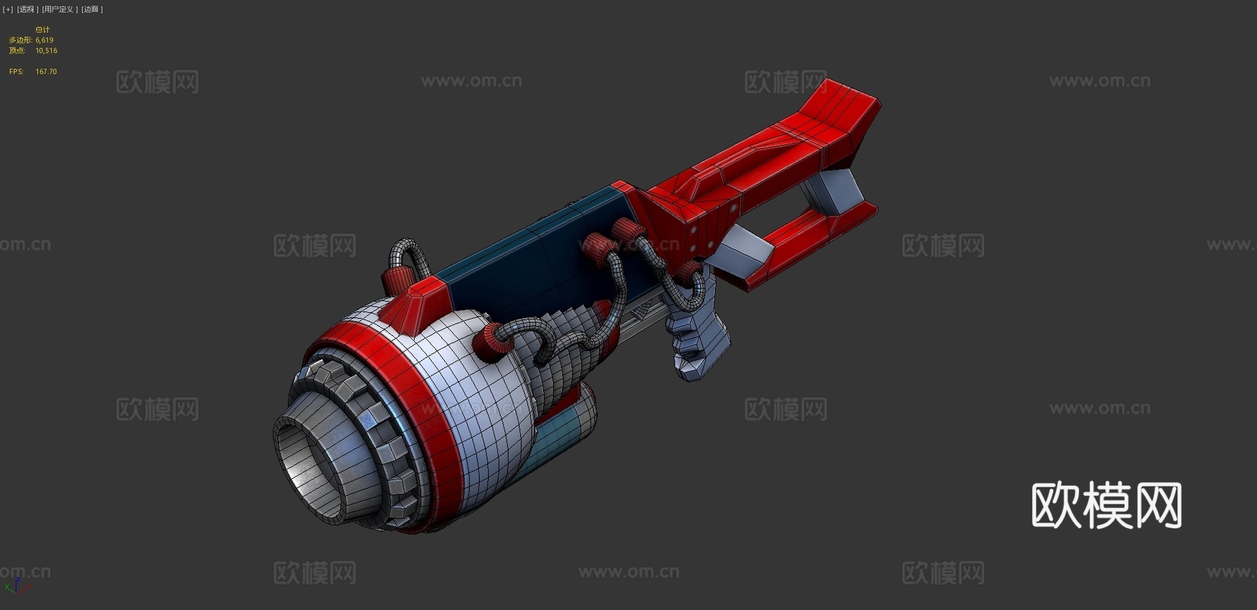 Enigma监狱的传送工具3d模型