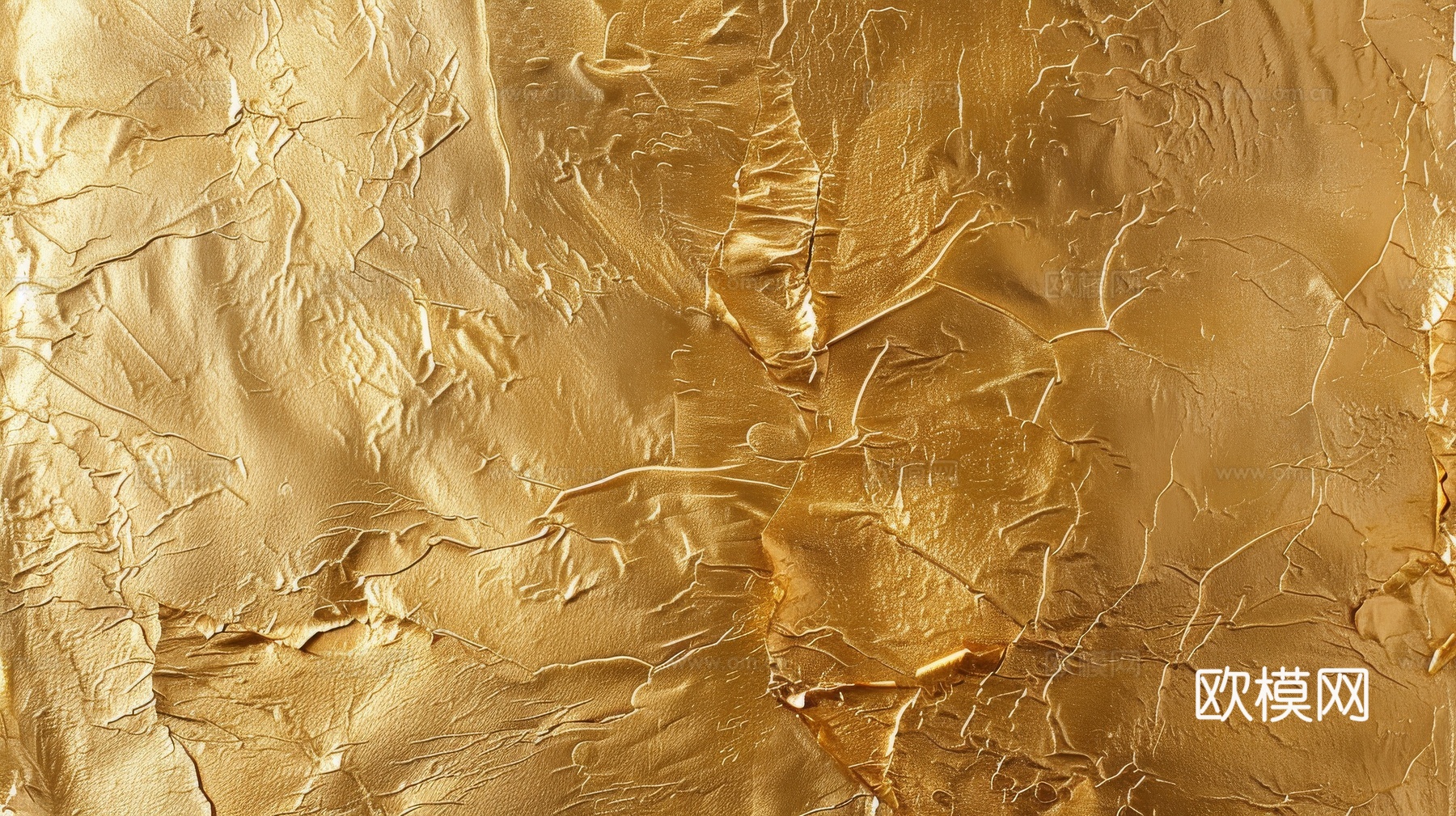 金属金箔黄金涂抹下载（渲染图1）