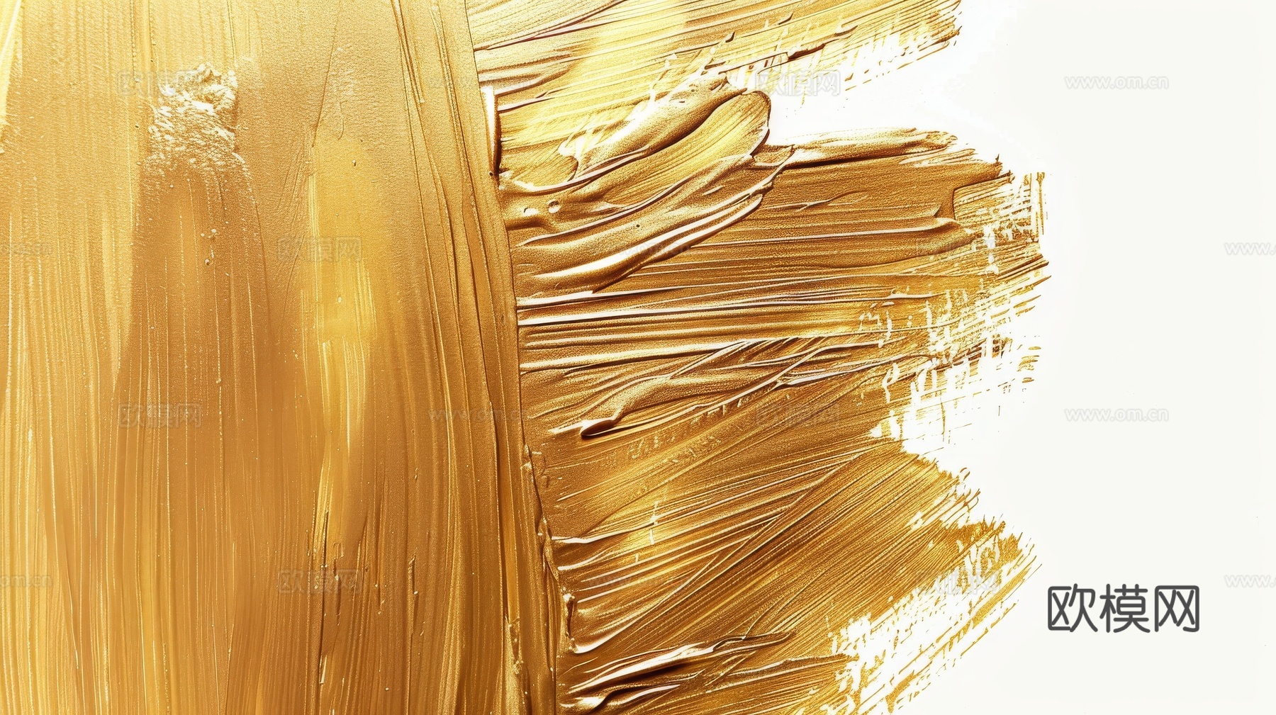 金属金箔黄金涂抹下载（渲染图3）
