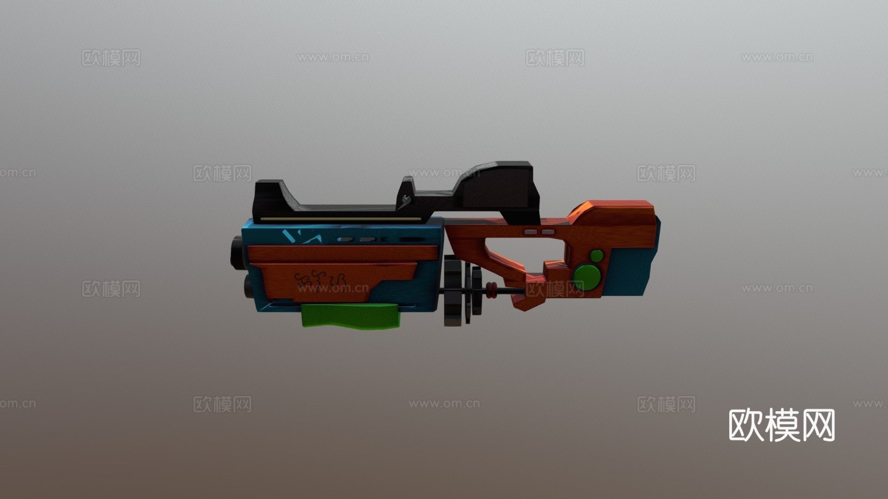 SOLACITO武器3d模型