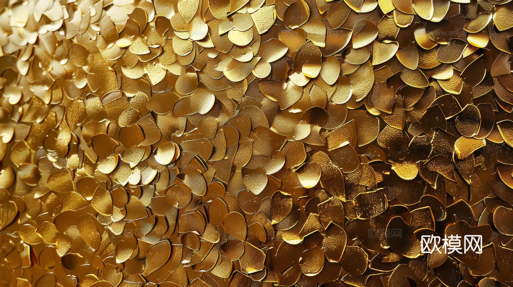 金属金箔黄金涂抹下载（渲染图8）