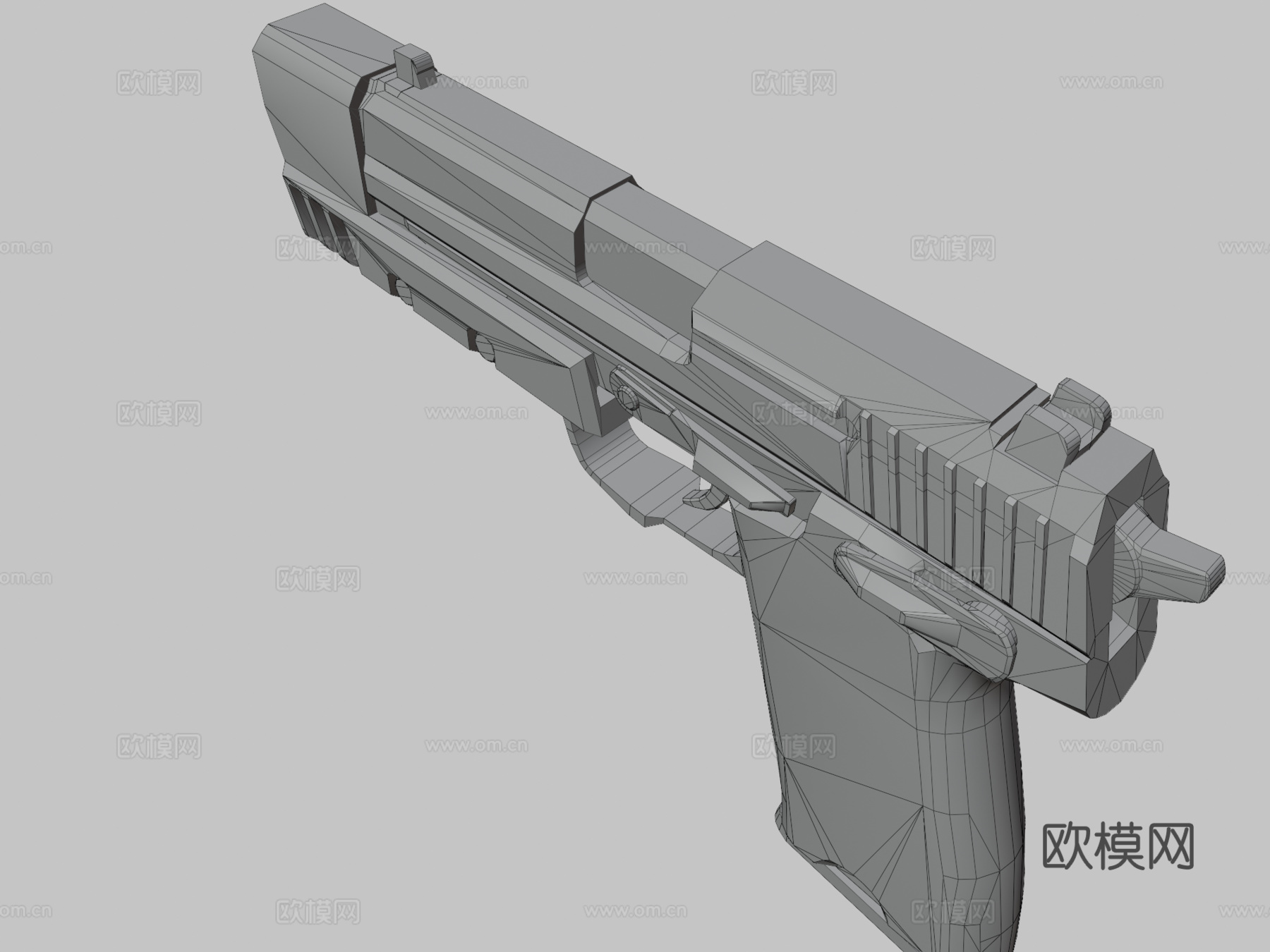 USP比赛3d模型