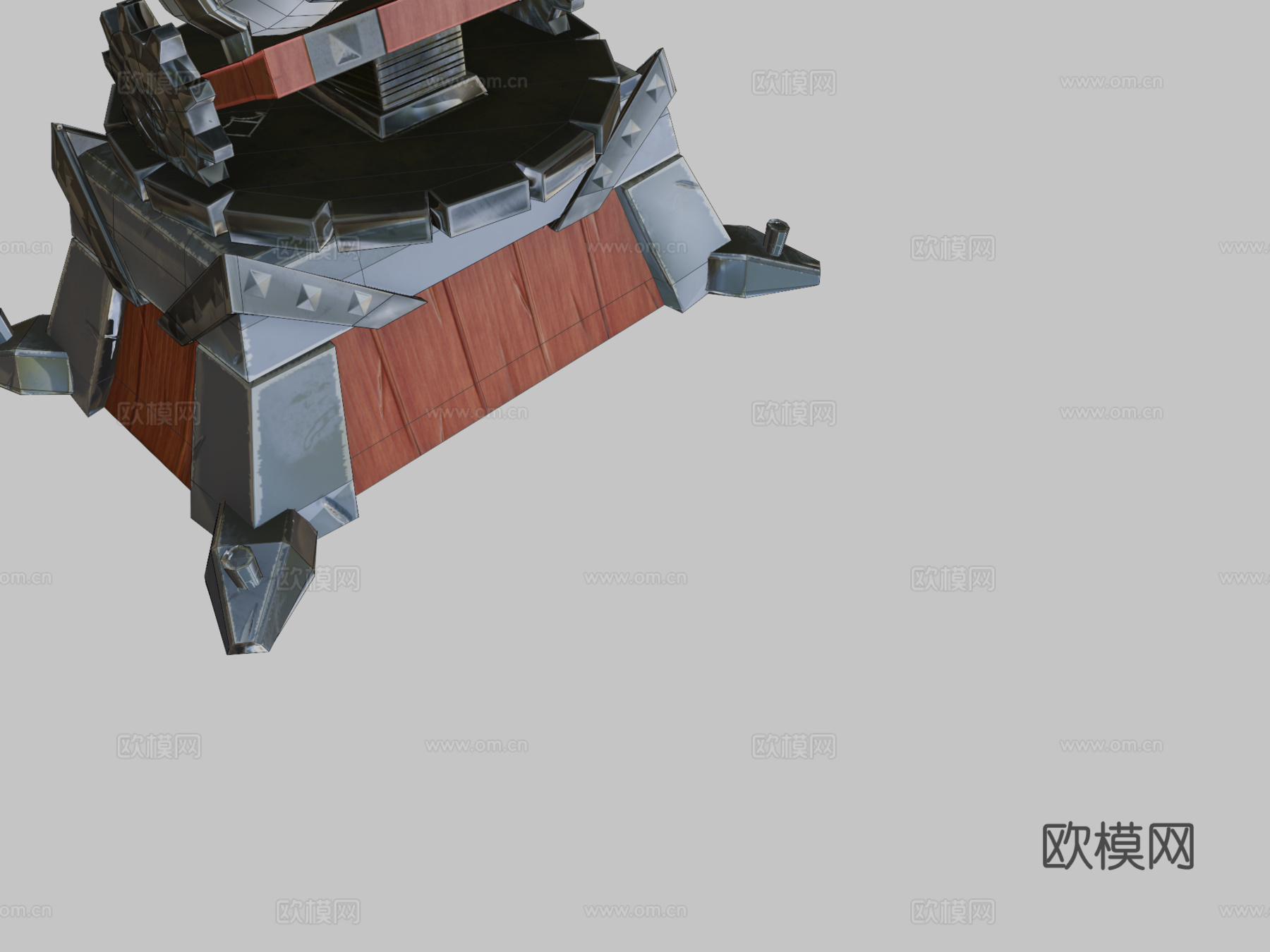 幻想道具包Ver1.0 - 炮塔等级33d模型