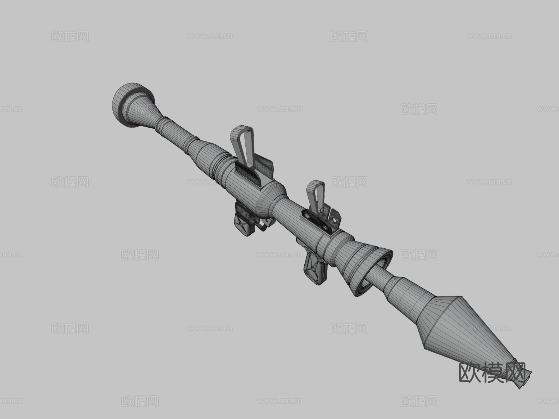 堡垒RPG3d模型