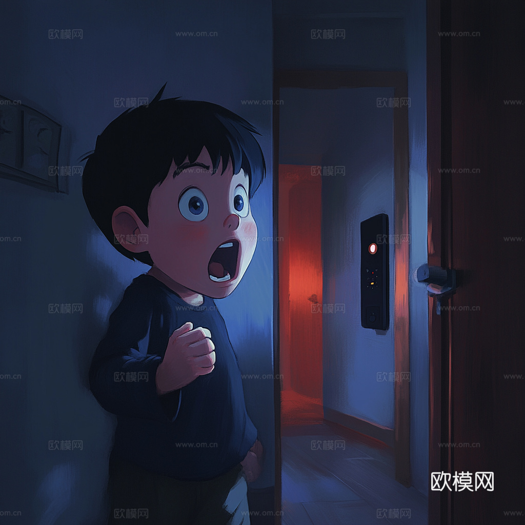 童趣卡通儿童房人物挂画