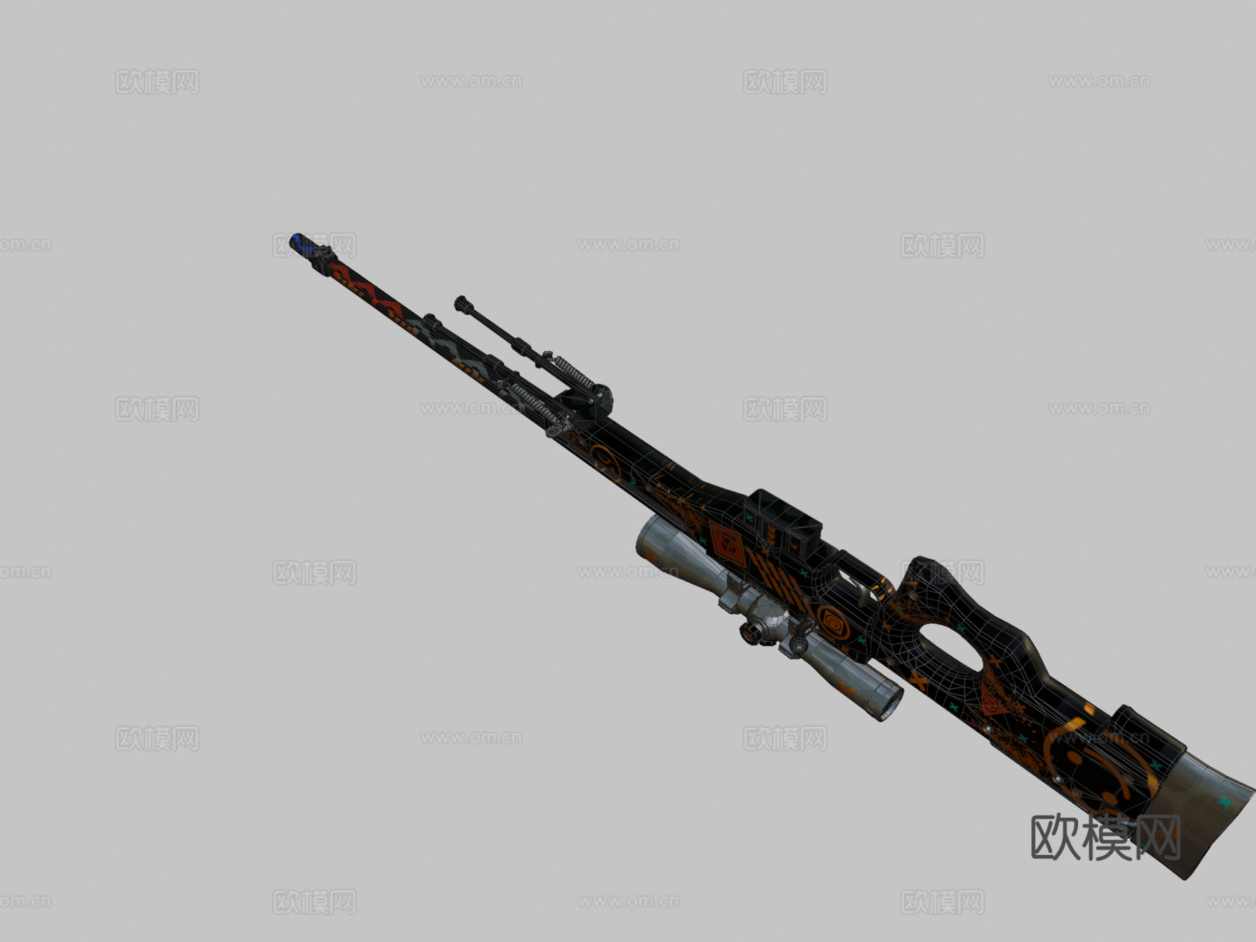 AWP - AWM3d模型