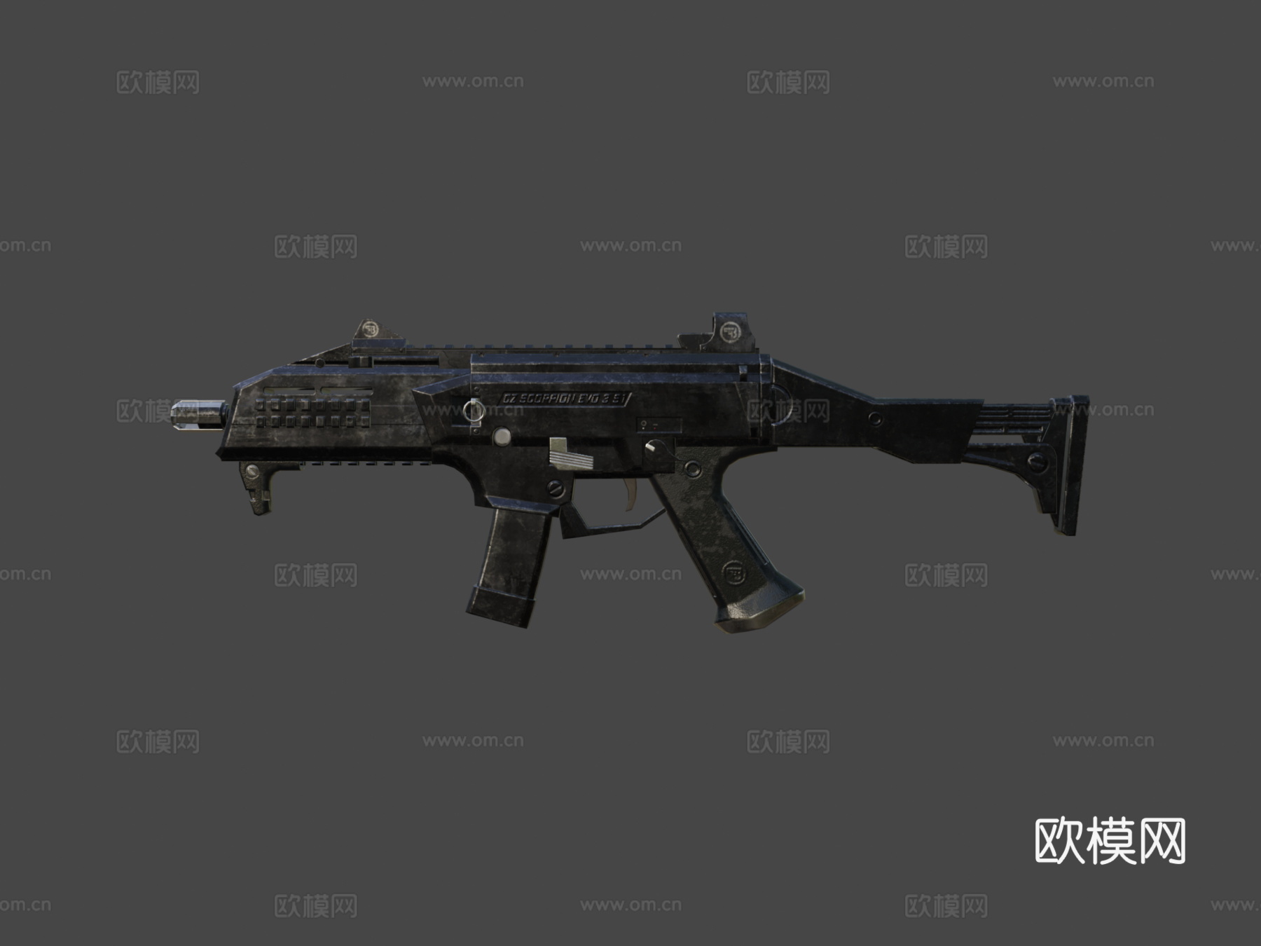 CZ Scorpion Evo3d模型