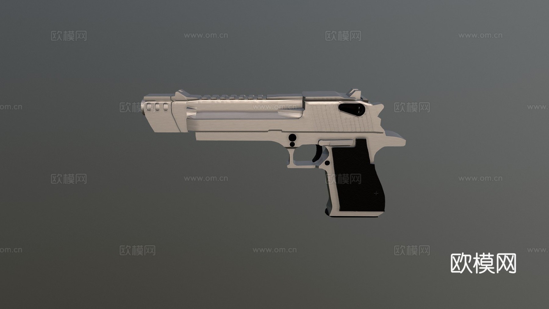 沙漠之鹰3d模型