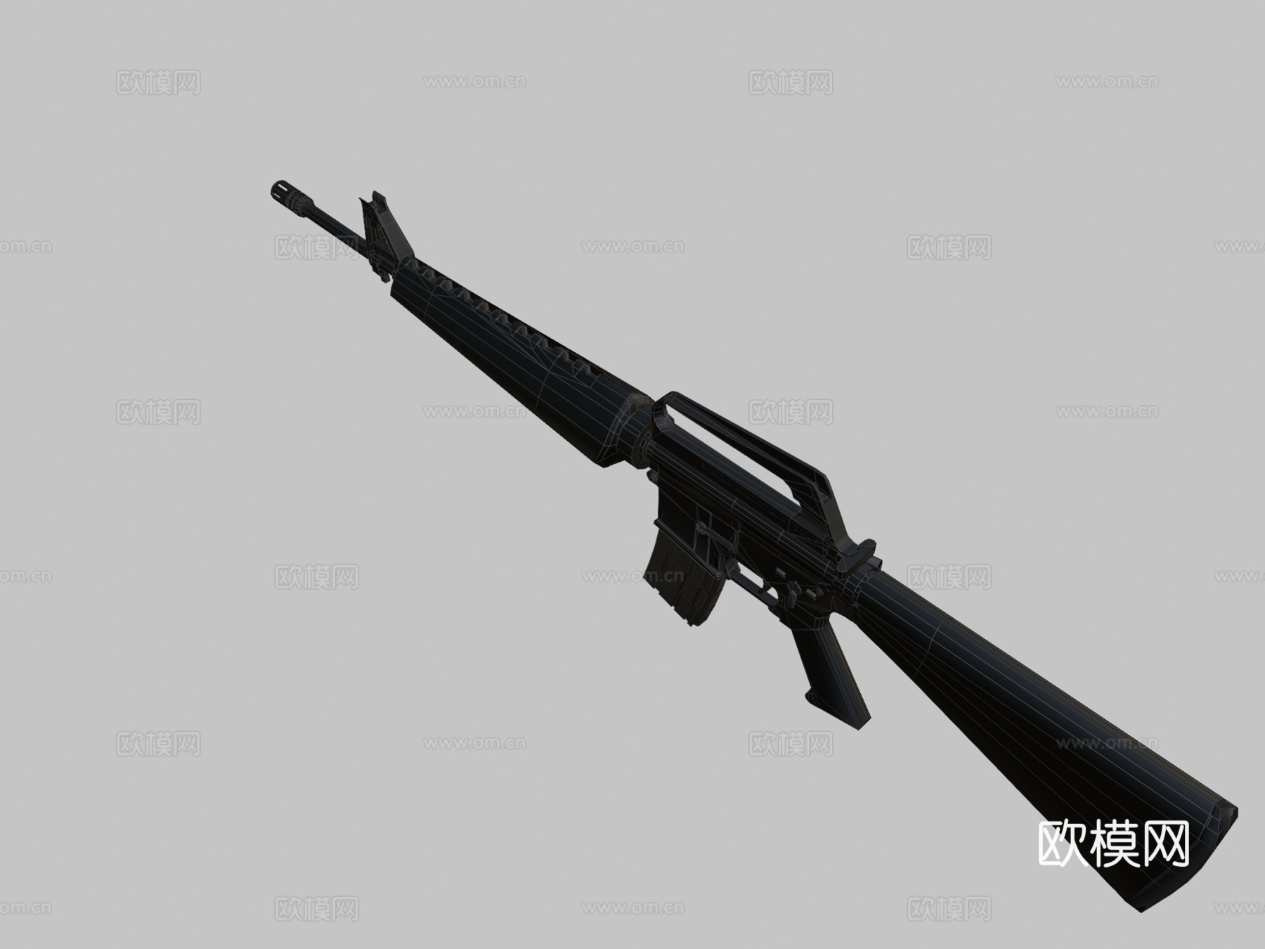M16A1su模型