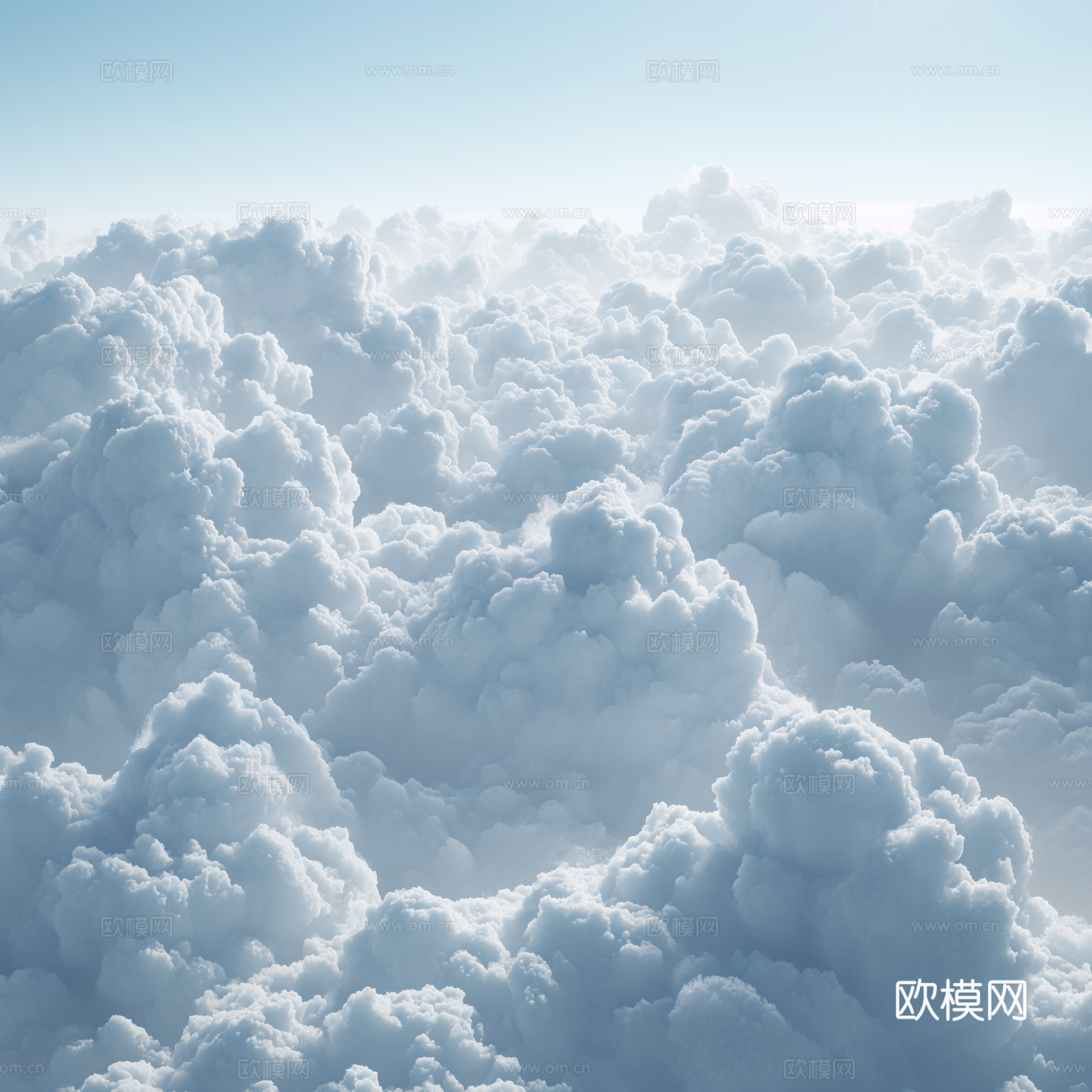 外景天空蓝天白云
