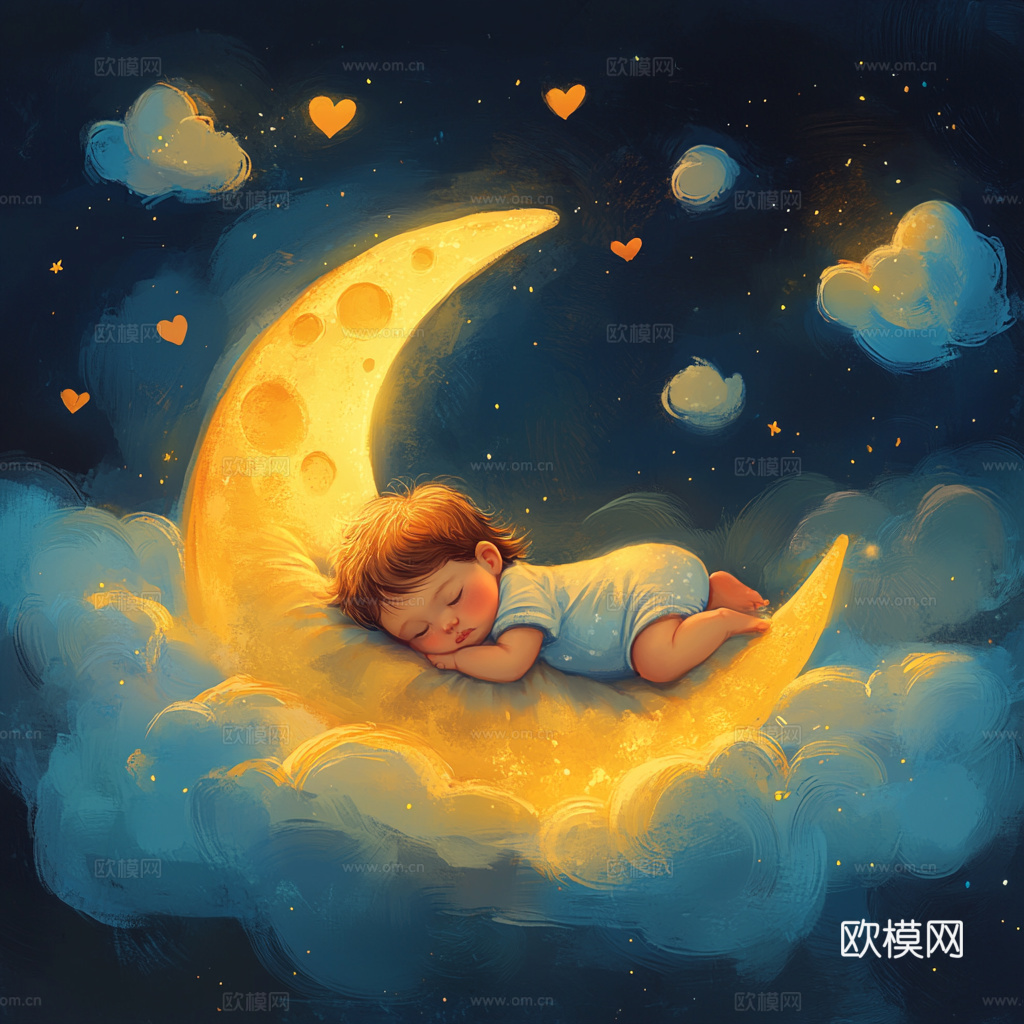 童趣卡通儿童房人物挂画