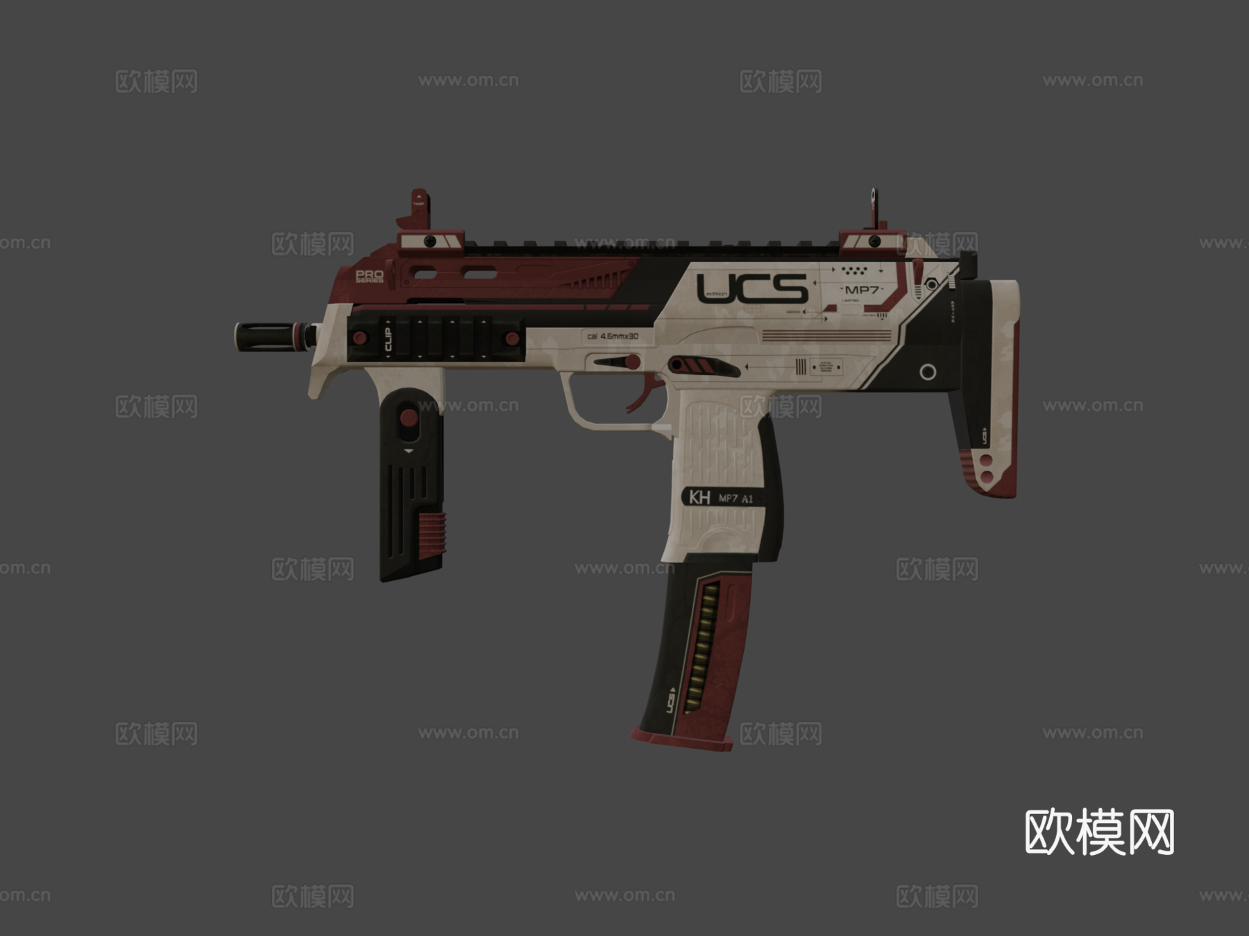 MP7 - UCS3d模型