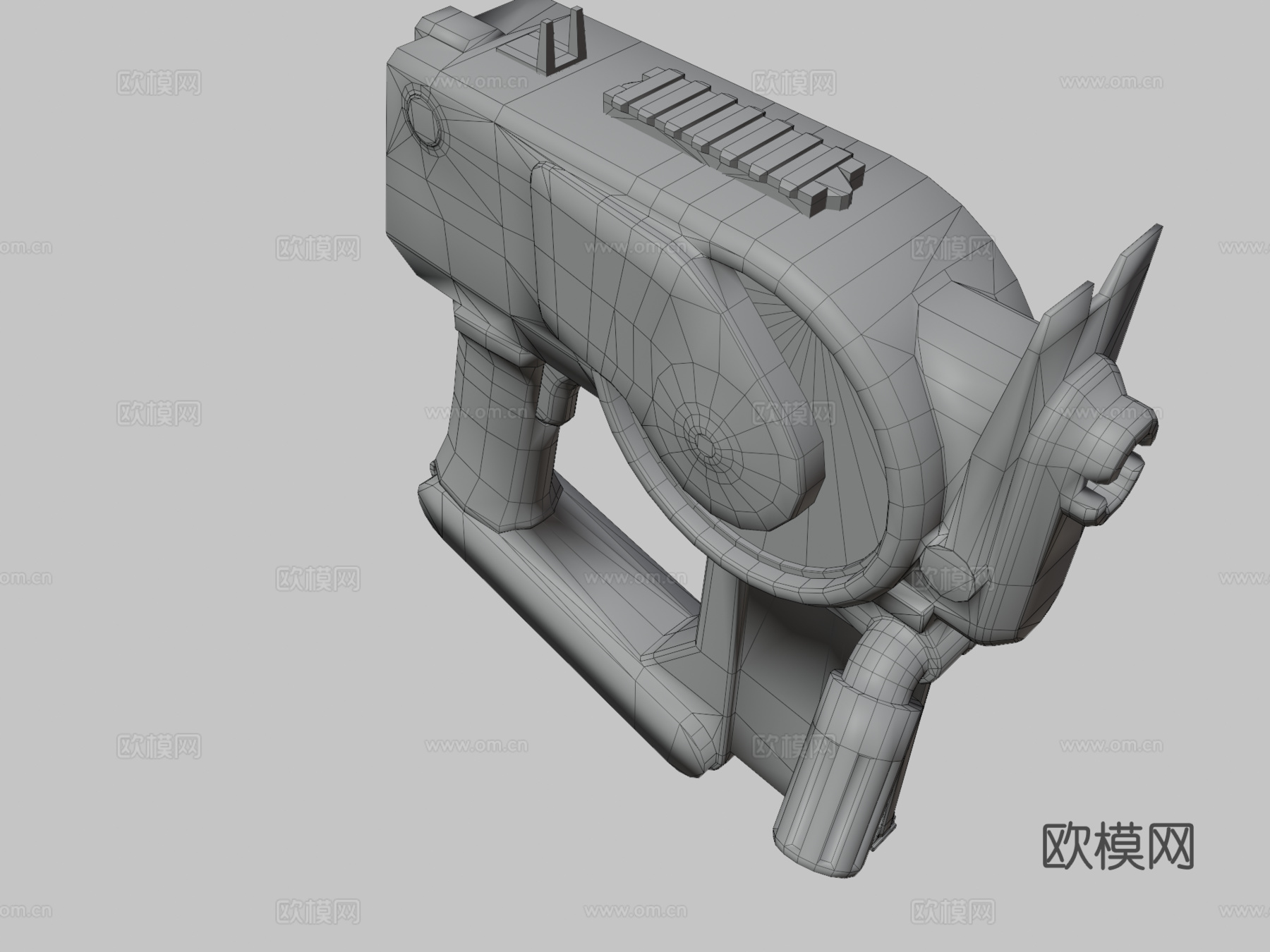 手枪3d模型