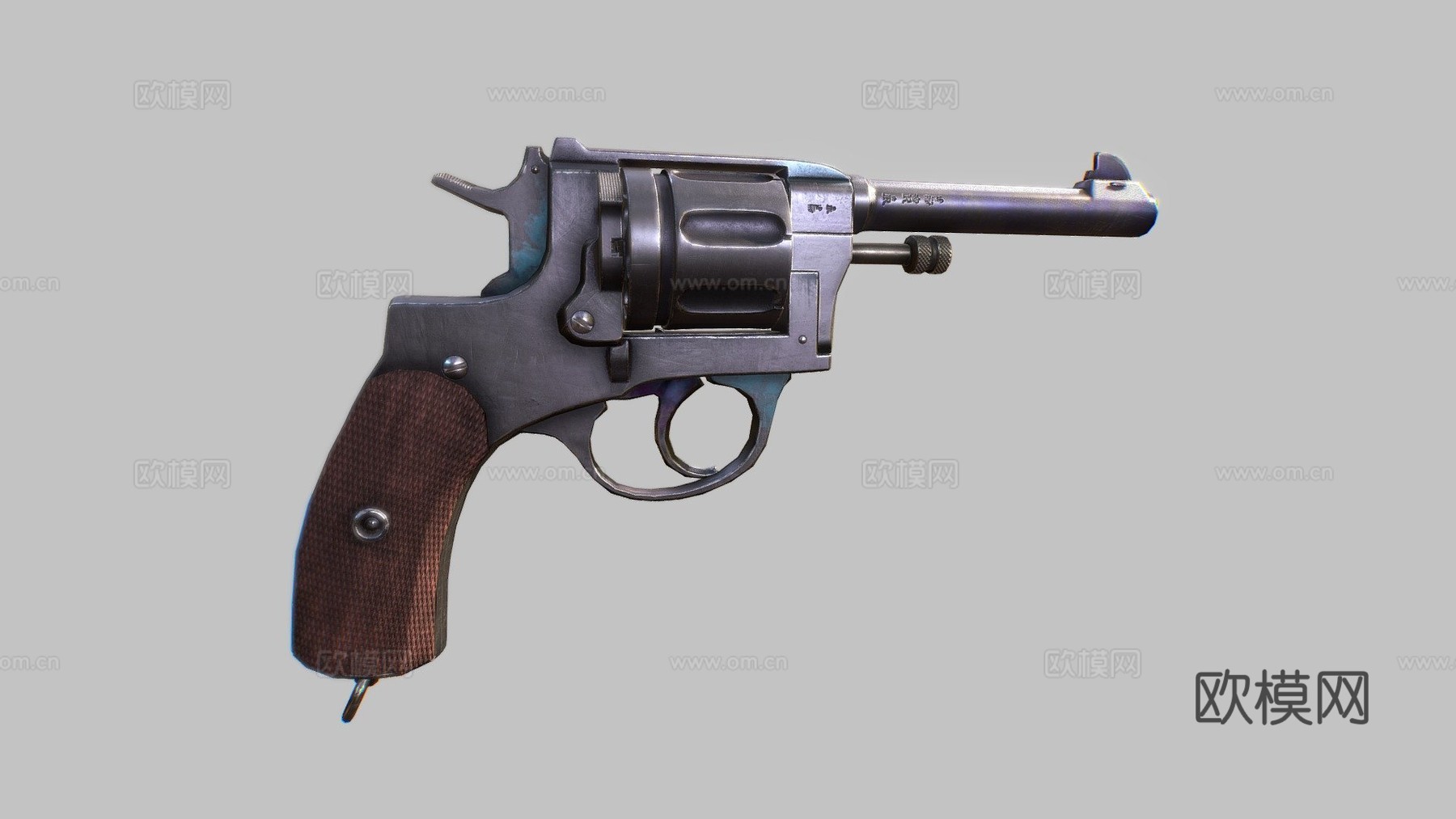 比利时1910摇摆式 [测试v1.0，求批评]3d模型