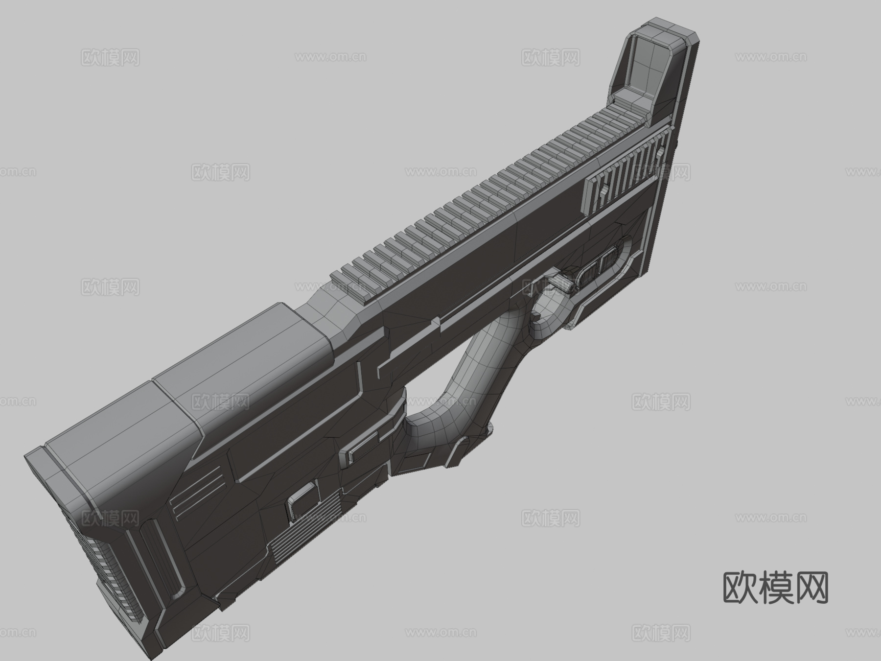 科幻能量PDW3d模型