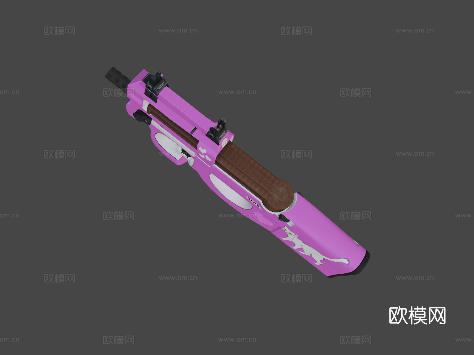P90 MeoWarrior3d模型