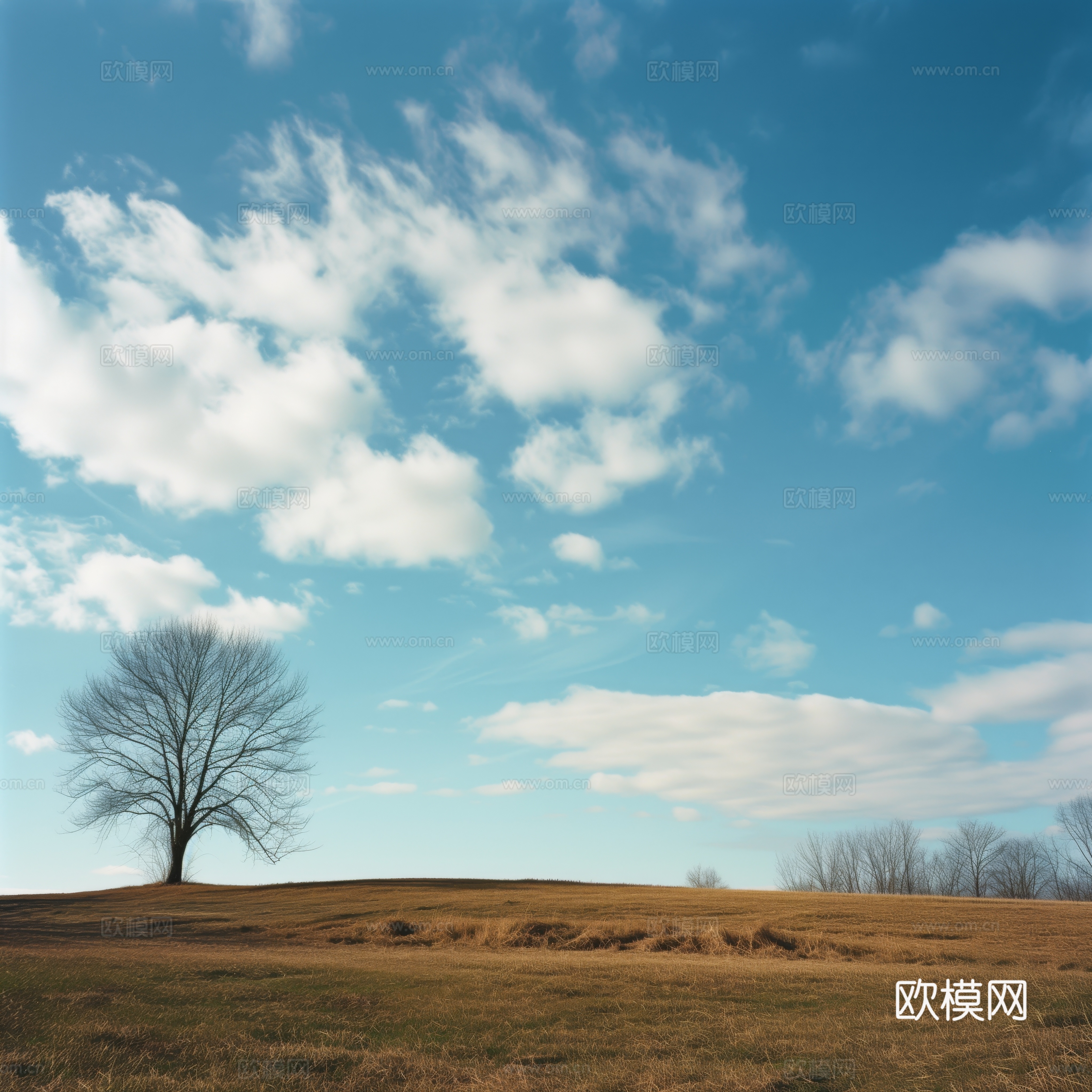 外景天空蓝天白云