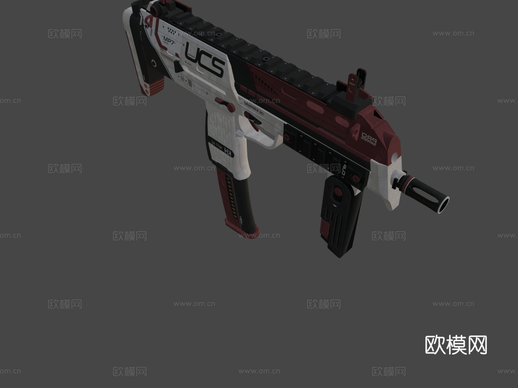 MP7 - UCS3d模型