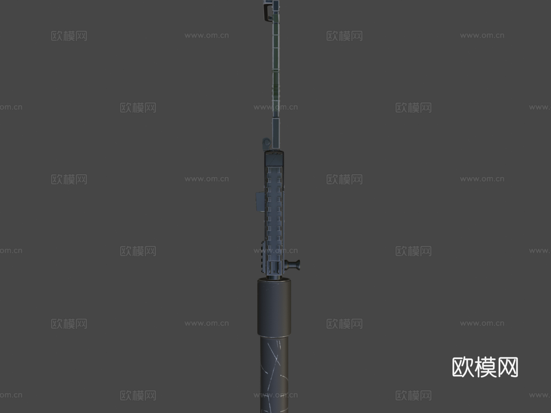SMG-11 附带双弹匣和消音器su模型