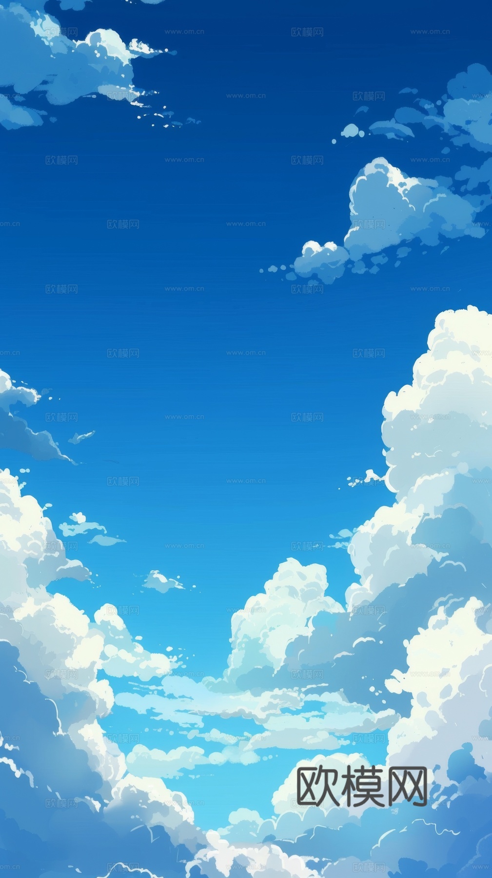 外景天空蓝天白云