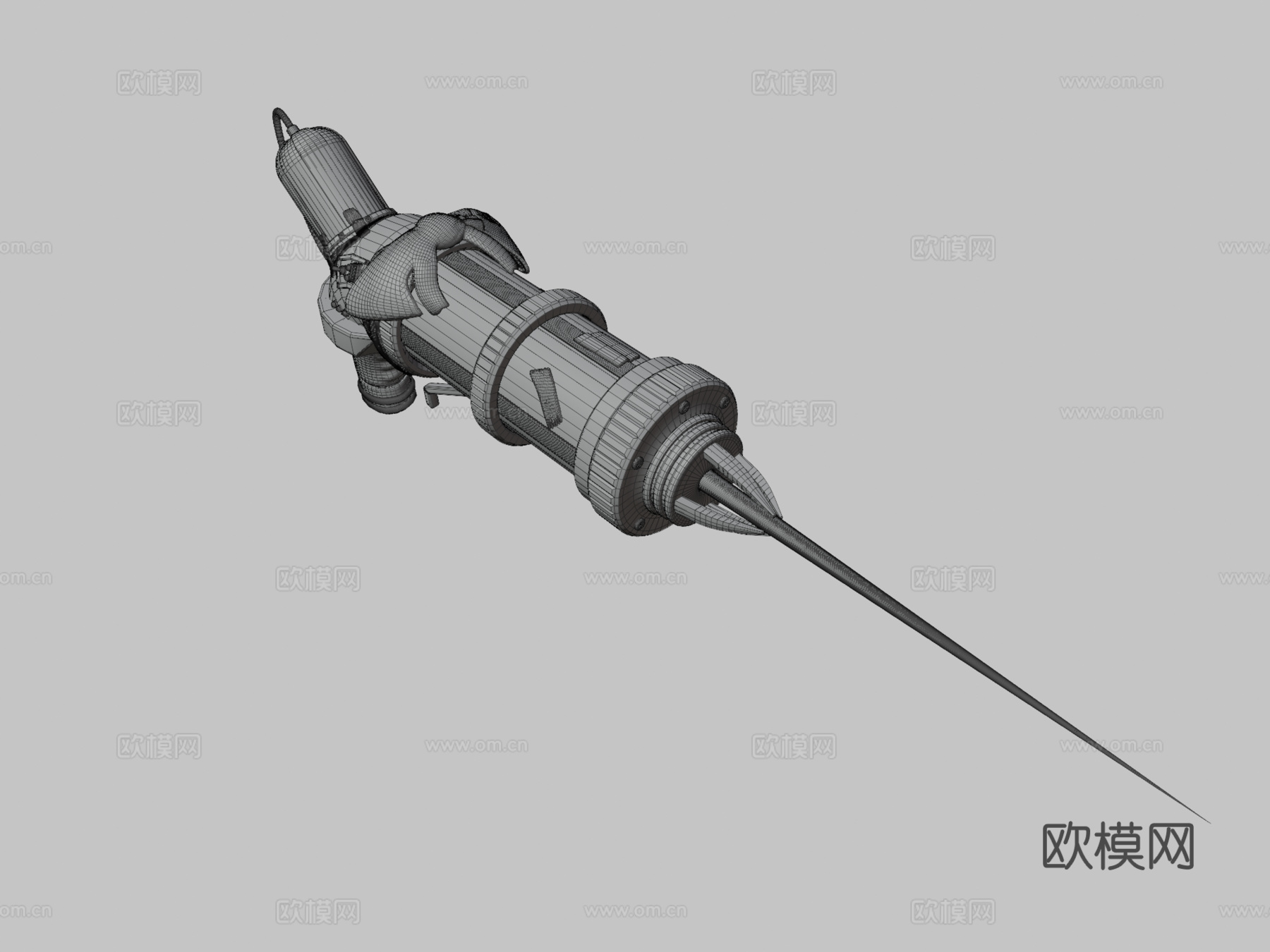 注射器3d模型